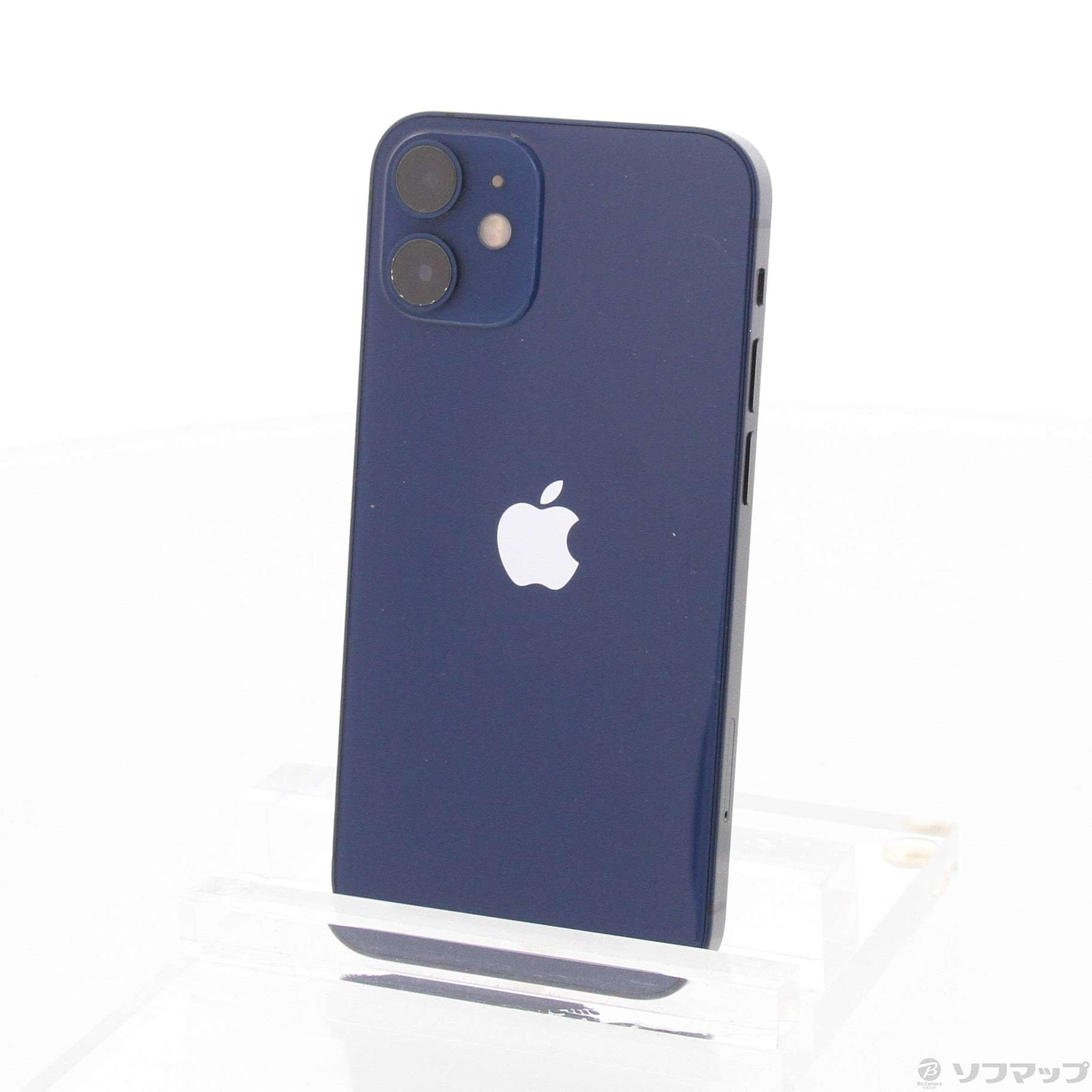 (中古)Apple iPhone12 mini 128GB ブルー MGDP3J/A SIMフリー(276-ud)