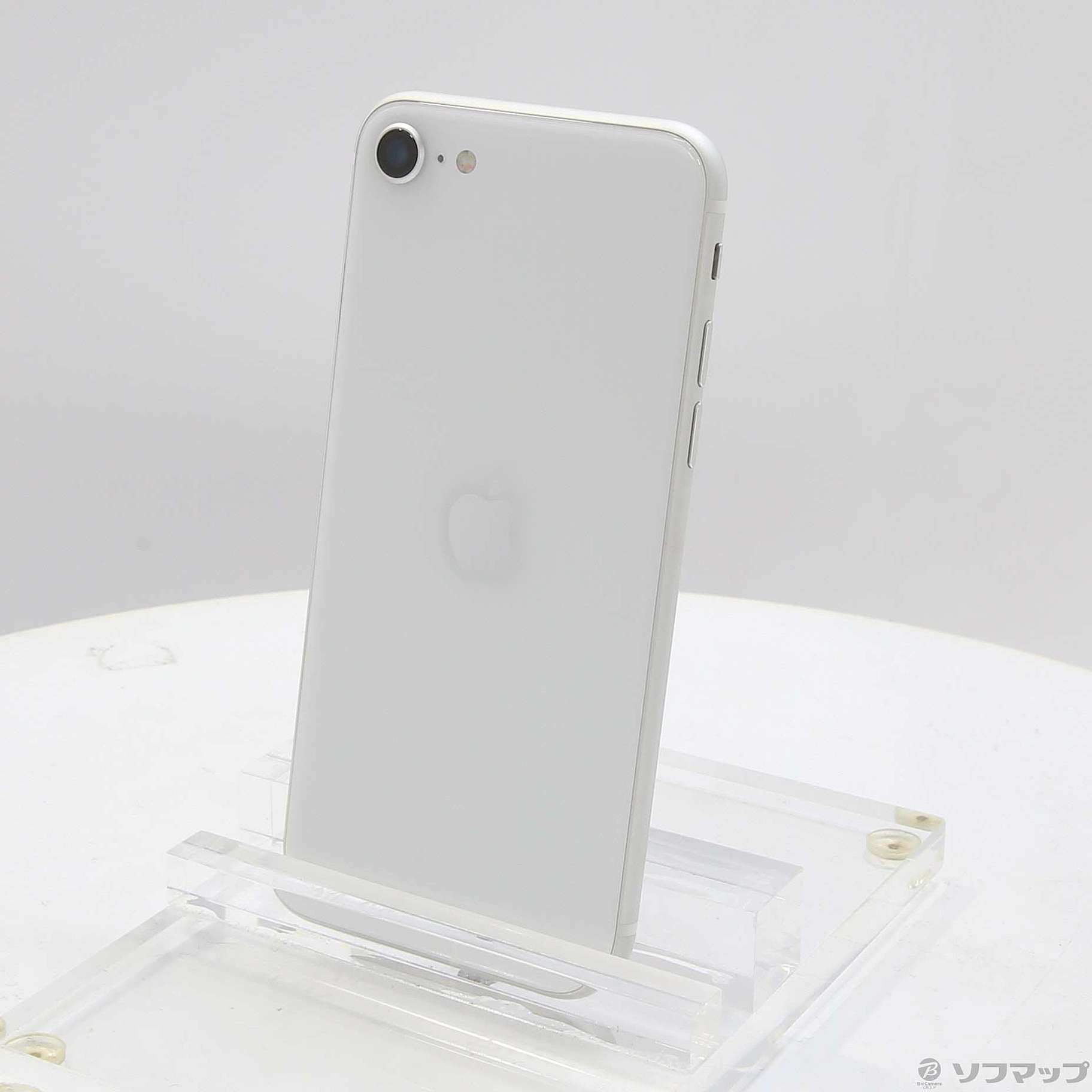(中古)Apple iPhone SE 第2世代 64GB ホワイト MHGQ3J/A SIMフリー(344-ud)