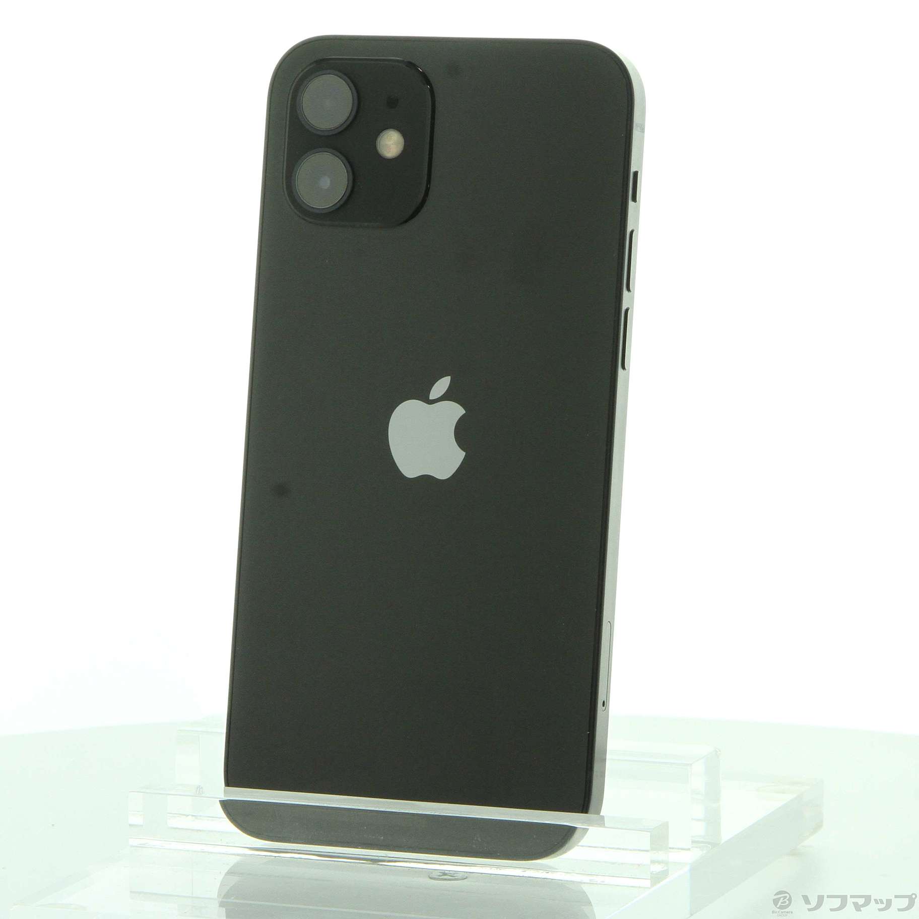 (中古)Apple iPhone12 128GB ブラック MGHU3J/A SIMフリー(262-ud)