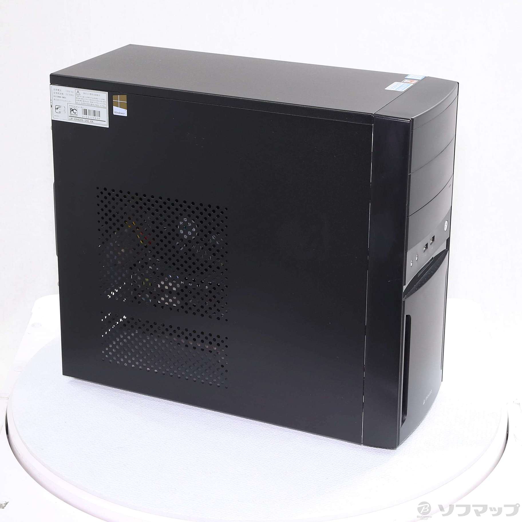 Windowsデスクトップ LUV MACHINES iH440XN-SH2-KK (Windows10) 中古】LUV MACHINES LM-iH440XN-SH2-KK 〔Windows 10〕 [2133054122201