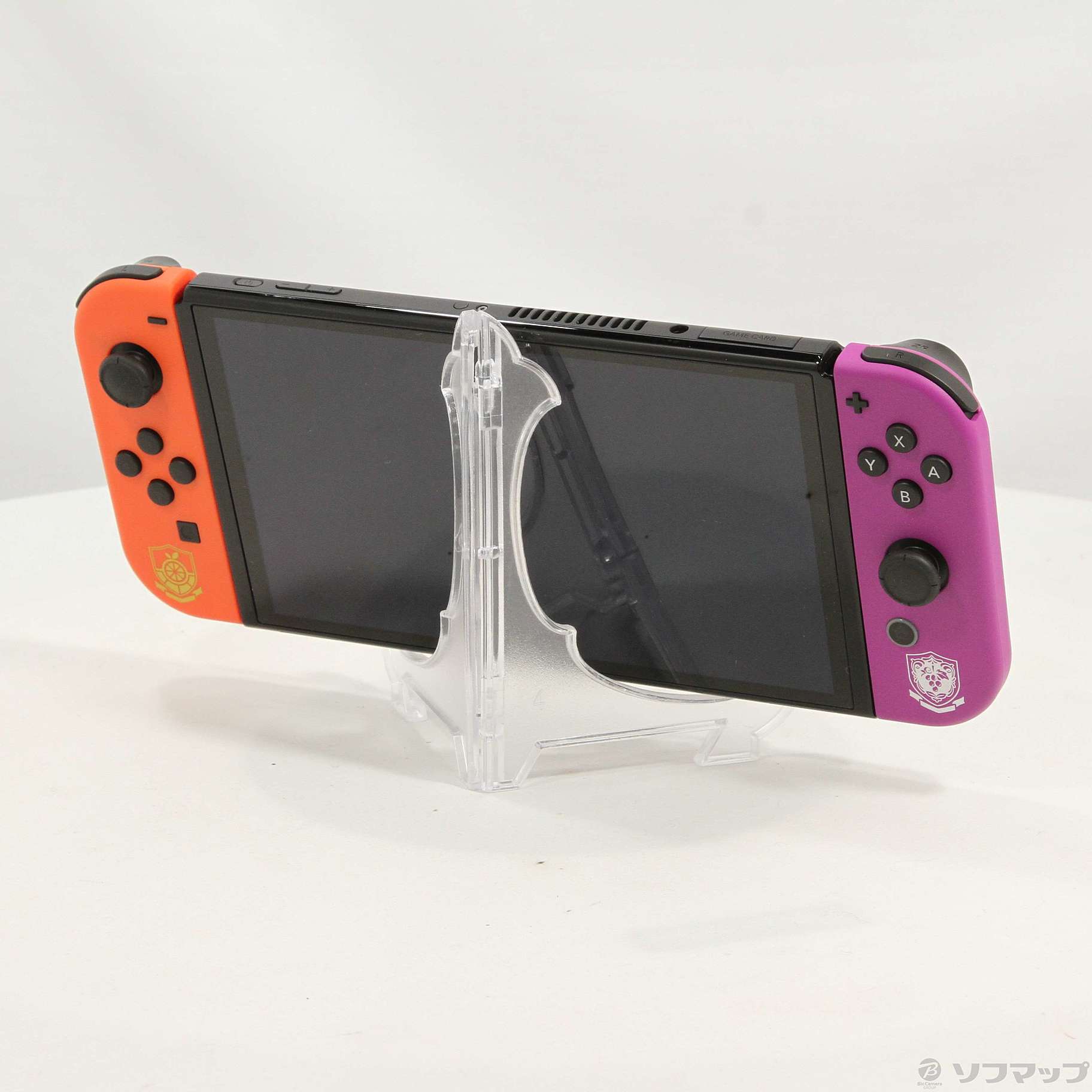 中古品〕 Nintendo Switch 有機ELモデル スカーレット・バイオレット ...
