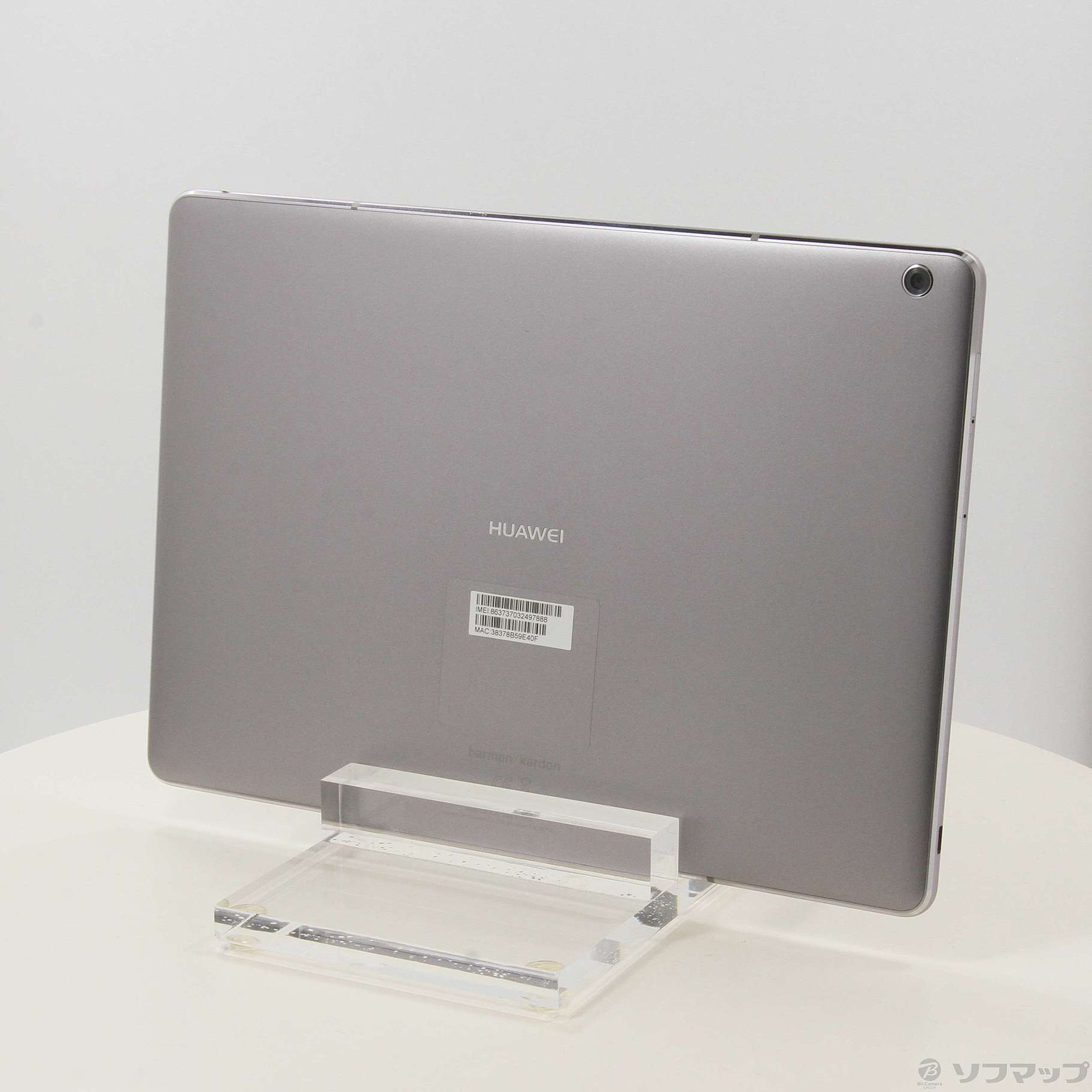 中古】MediaPad M3 Lite 10 32GB スペースグレイ BAH-L09 SIM