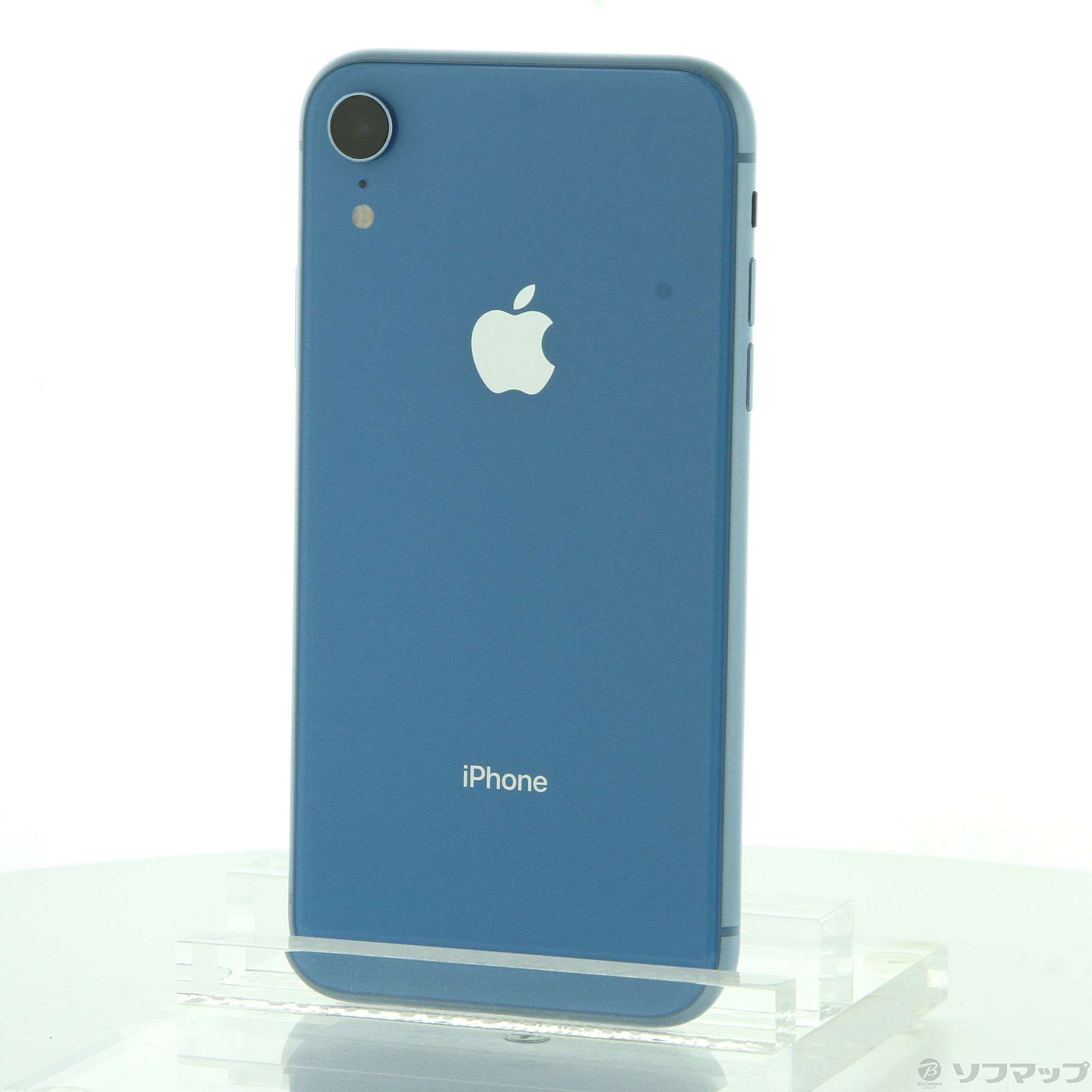 (中古)Apple iPhoneXR 128GB ブルー MT0U2J/A SIMフリー(252-ud)