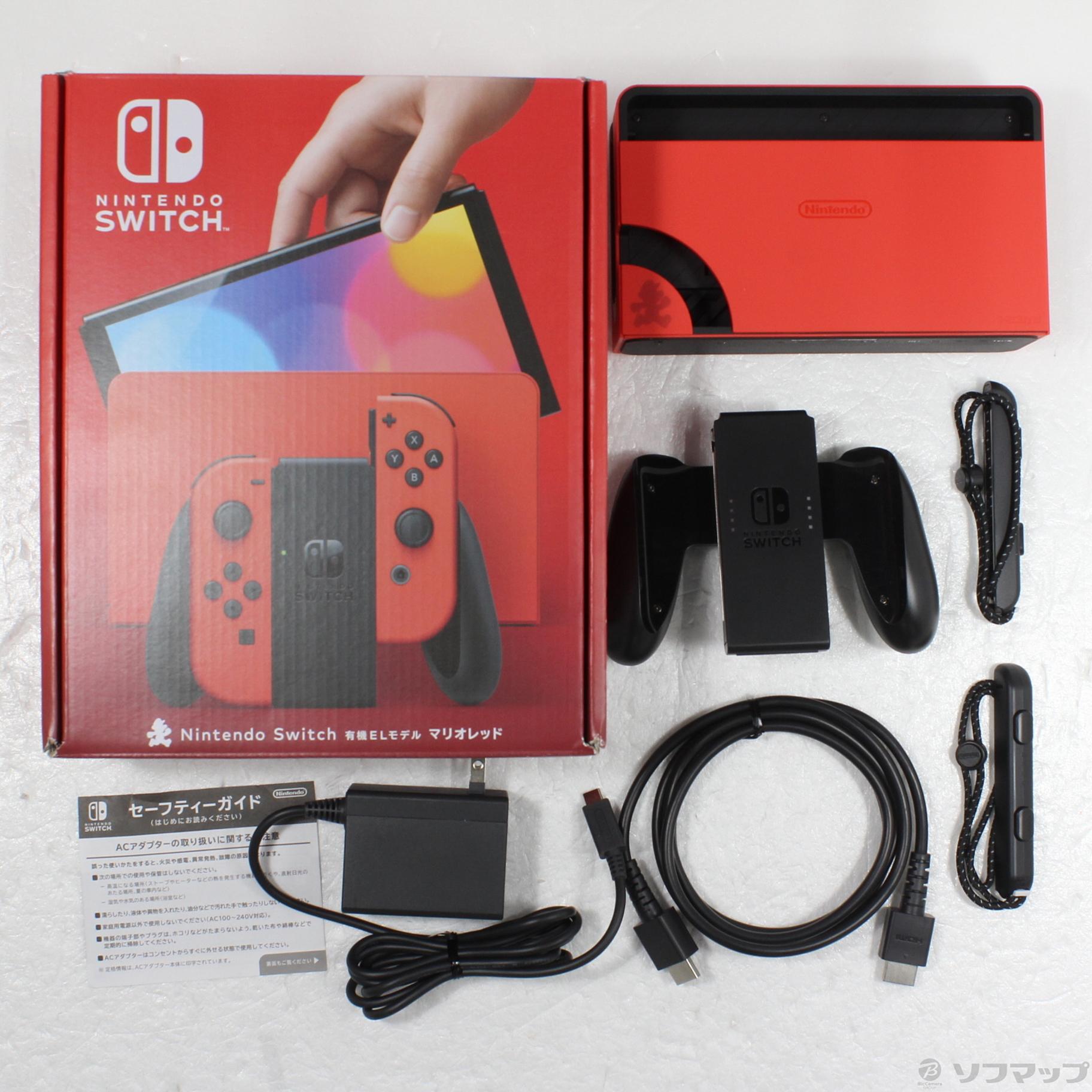 中古】Nintendo Nintendo Switch 有機ELモデル マリオレッド [2133054149116] -  リコレ！|ビックカメラグループ ソフマップの中古通販サイト