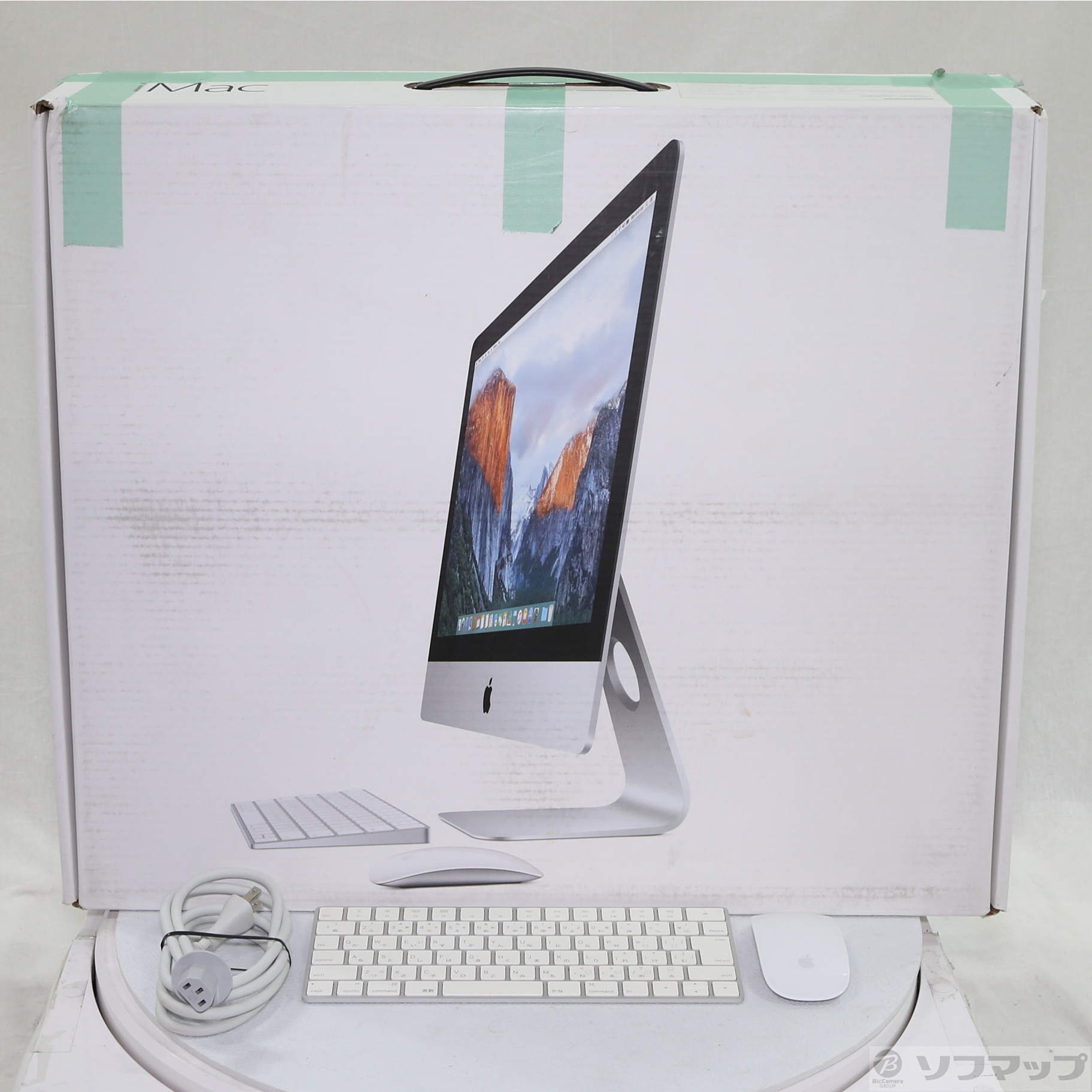 中古】iMac 21.5-inch Late-2015 MK142J／A Core_i5 1.6GHz 8GB HDD1TB