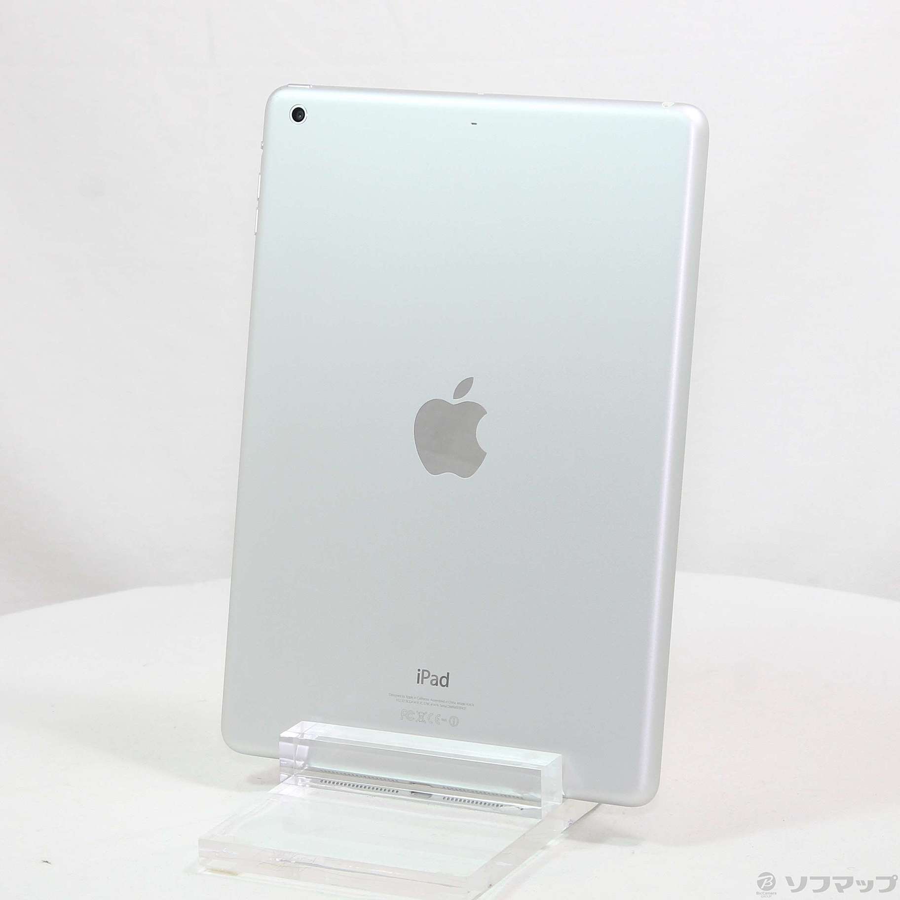 中古】iPad Air 128GB シルバー ME906J／A Wi-Fi [2133054162443