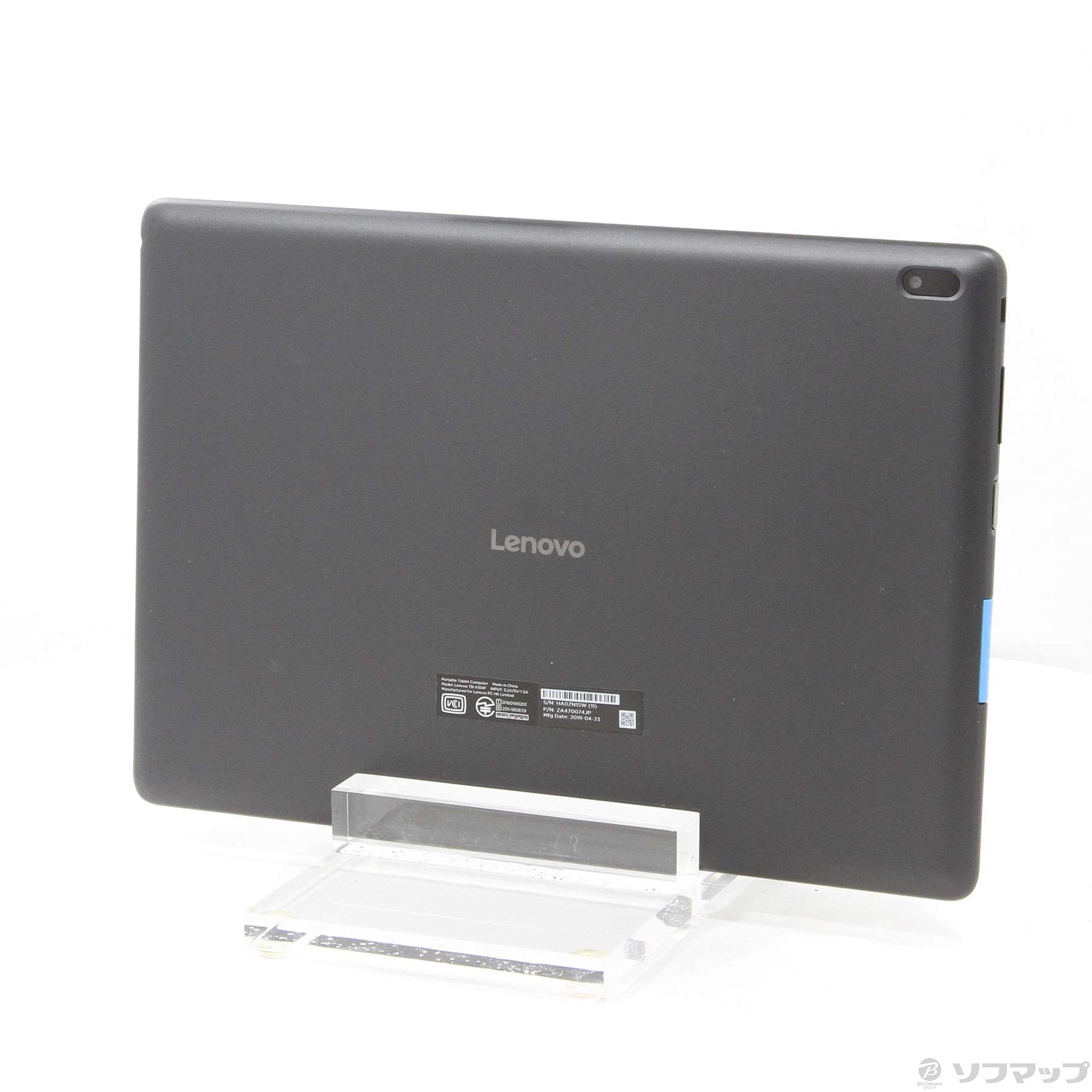 Lenovo Tab E10 16GB スレートブラック ZA470074JP Wi-Fi ［10.1インチ液晶／Qualcomm APQ8009］