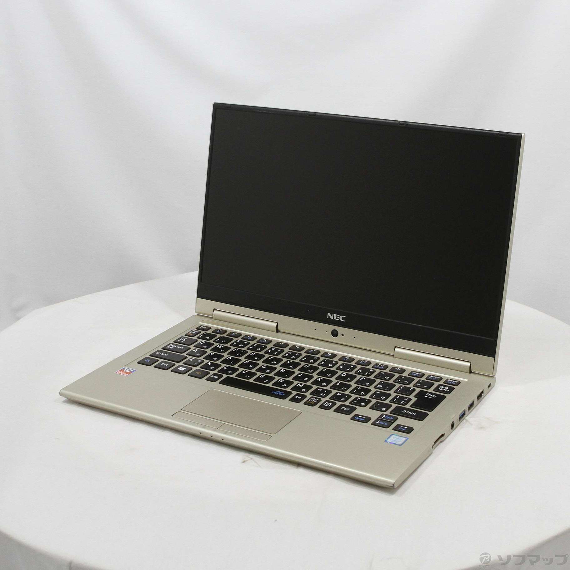 中古】LaVie Hybrid ZERO PC-HZ750GAG プレシャスゴールド 〔Windows 