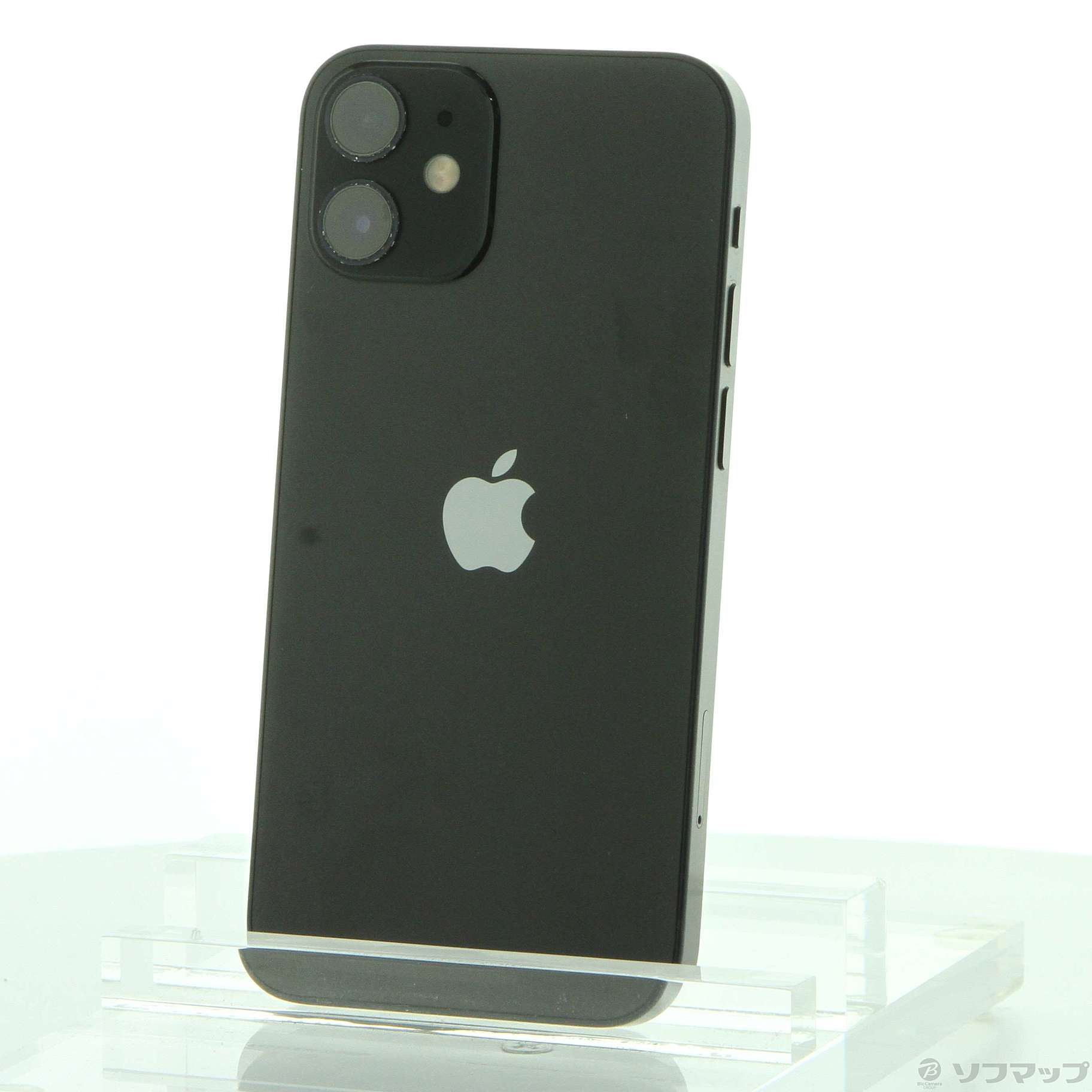 (中古)Apple iPhone12 mini 128GB ブラック MGDJ3J/A SIMフリー(262-ud)