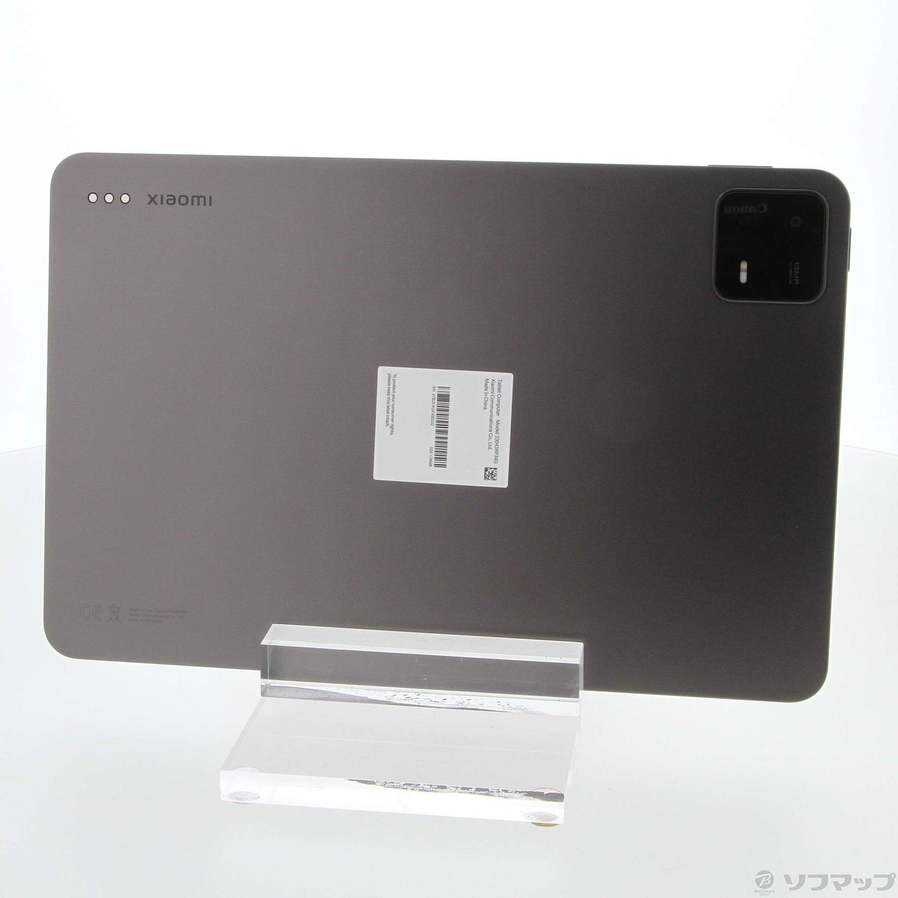 中古】〔展示品〕 Xiaomi Pad 6 128GB グラビティグレー VHU4363JP Wi 