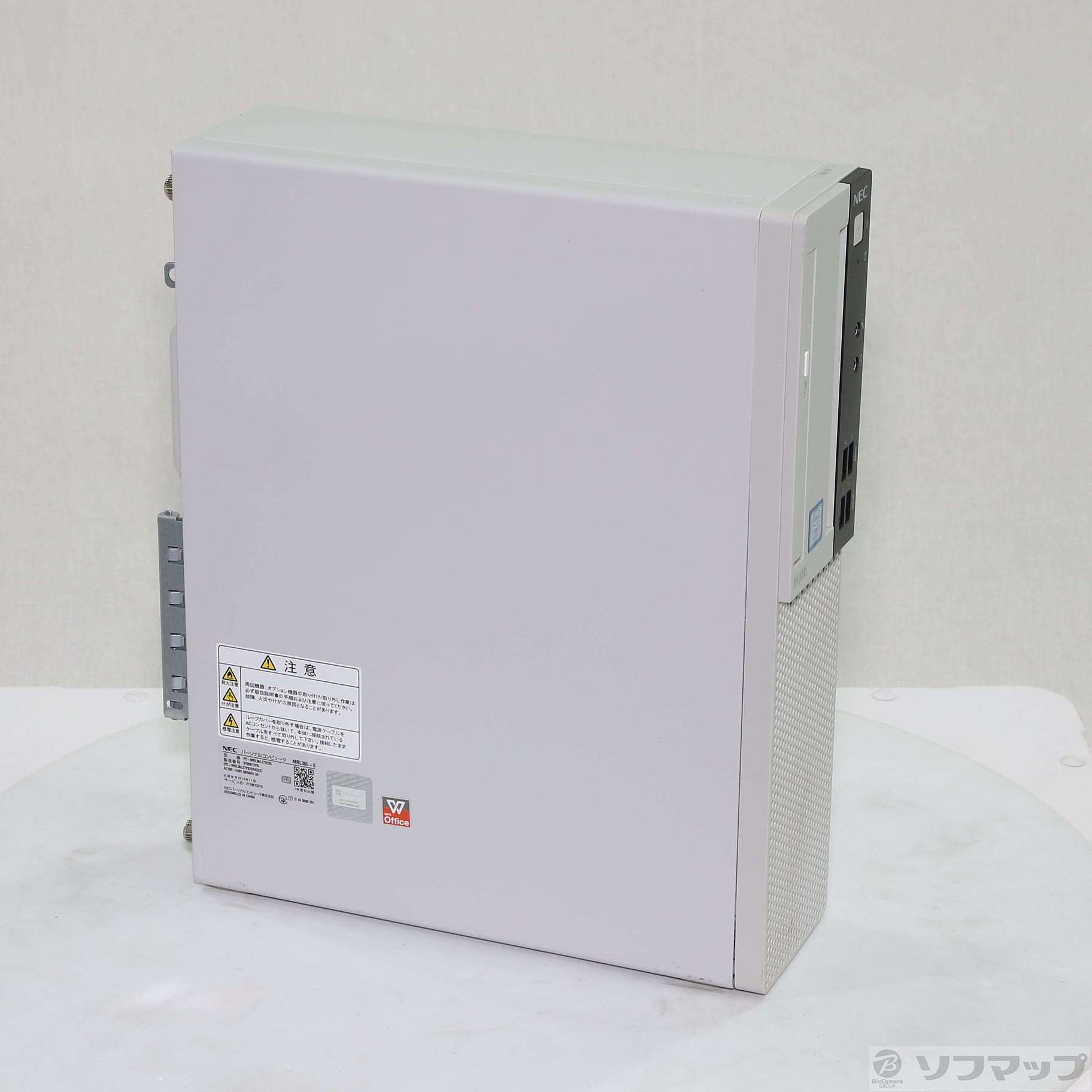 中古良品 NEC MRL36L-5 デスクトップPC/Windows11+office/core i3-9100