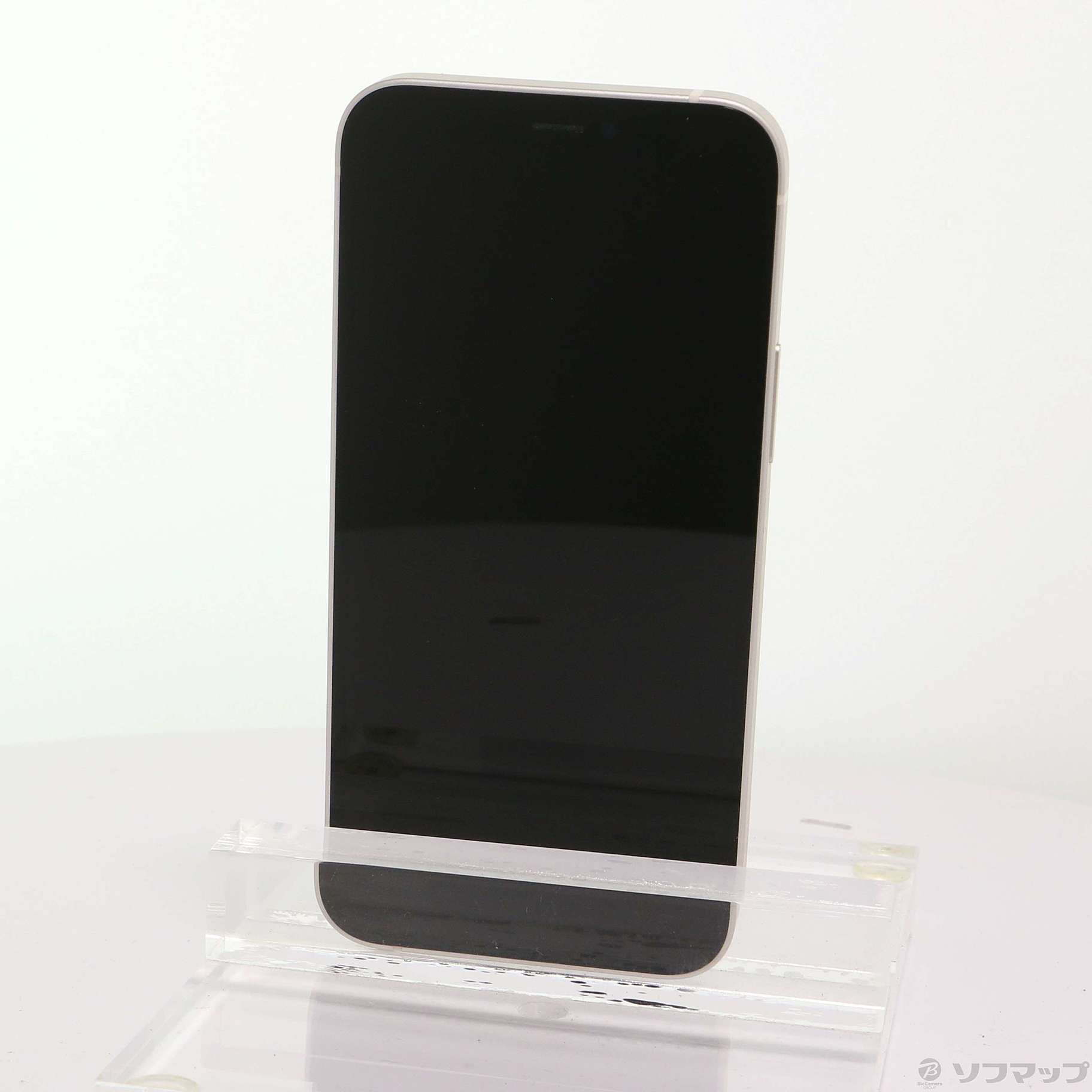 中古】iPhone12 mini 128GB ホワイト MGDM3J／A SoftBank 