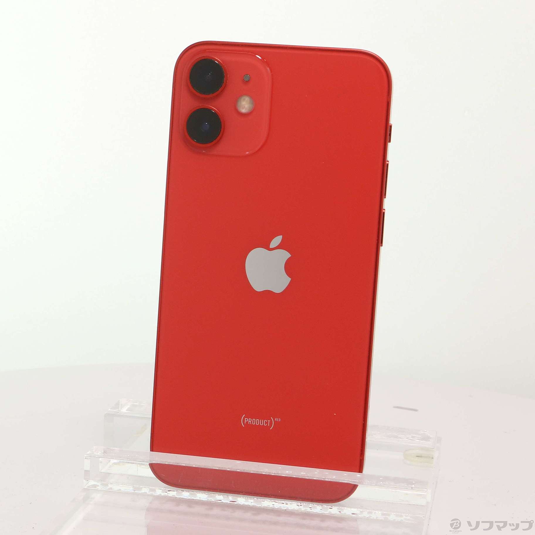 (中古)Apple iPhone12 mini 128GB プロダクトレッド MGDN3J/A SIMフリー(297-ud)