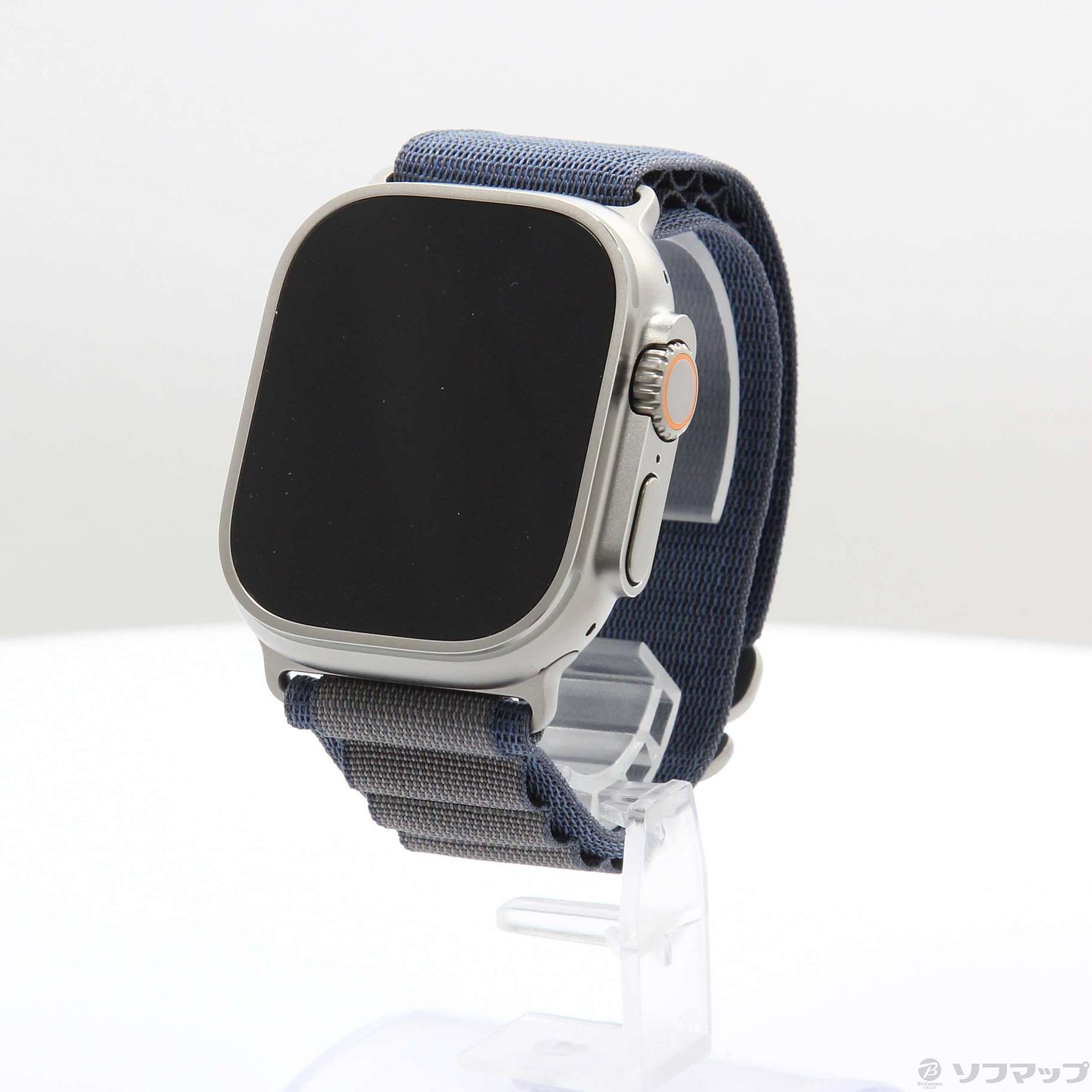 Apple Watch Ultra 2 GPS + Cellular 49mm チタニウムケース ブルーアルパインループ