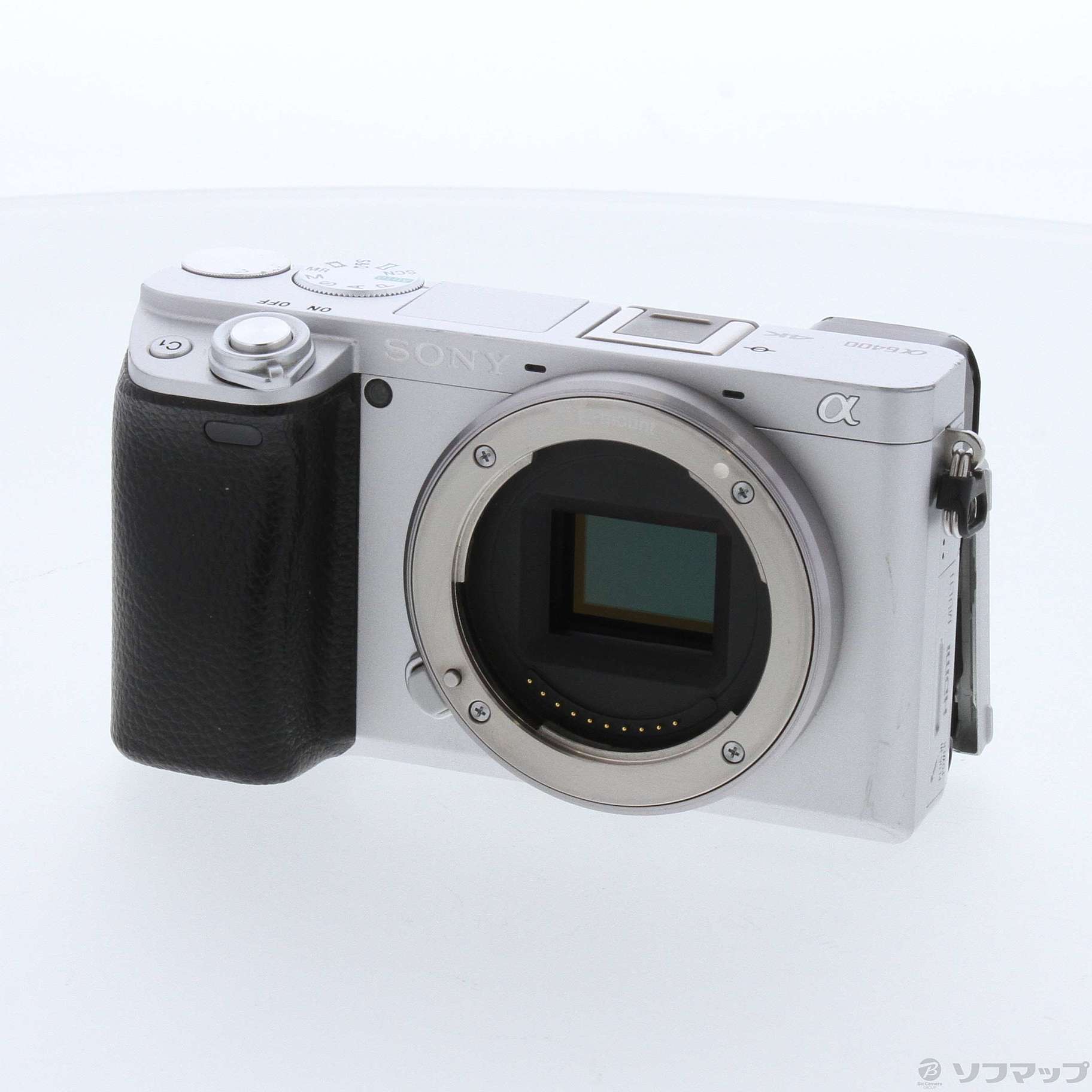 中古】α6400 ILCE-6400 ボディ シルバー [2133054211592] - 法人専用リコレ！|ソフマップの法人専用中古通販サイト