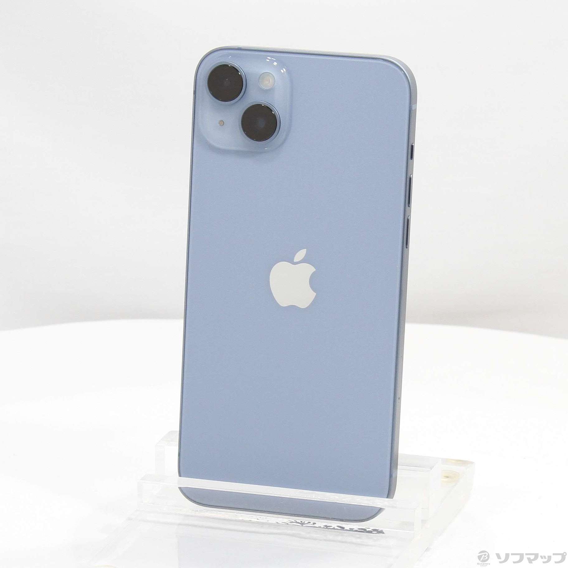 中古】iPhone14 Plus 256GB ブルー NQ4Q3J／A SIMフリー  