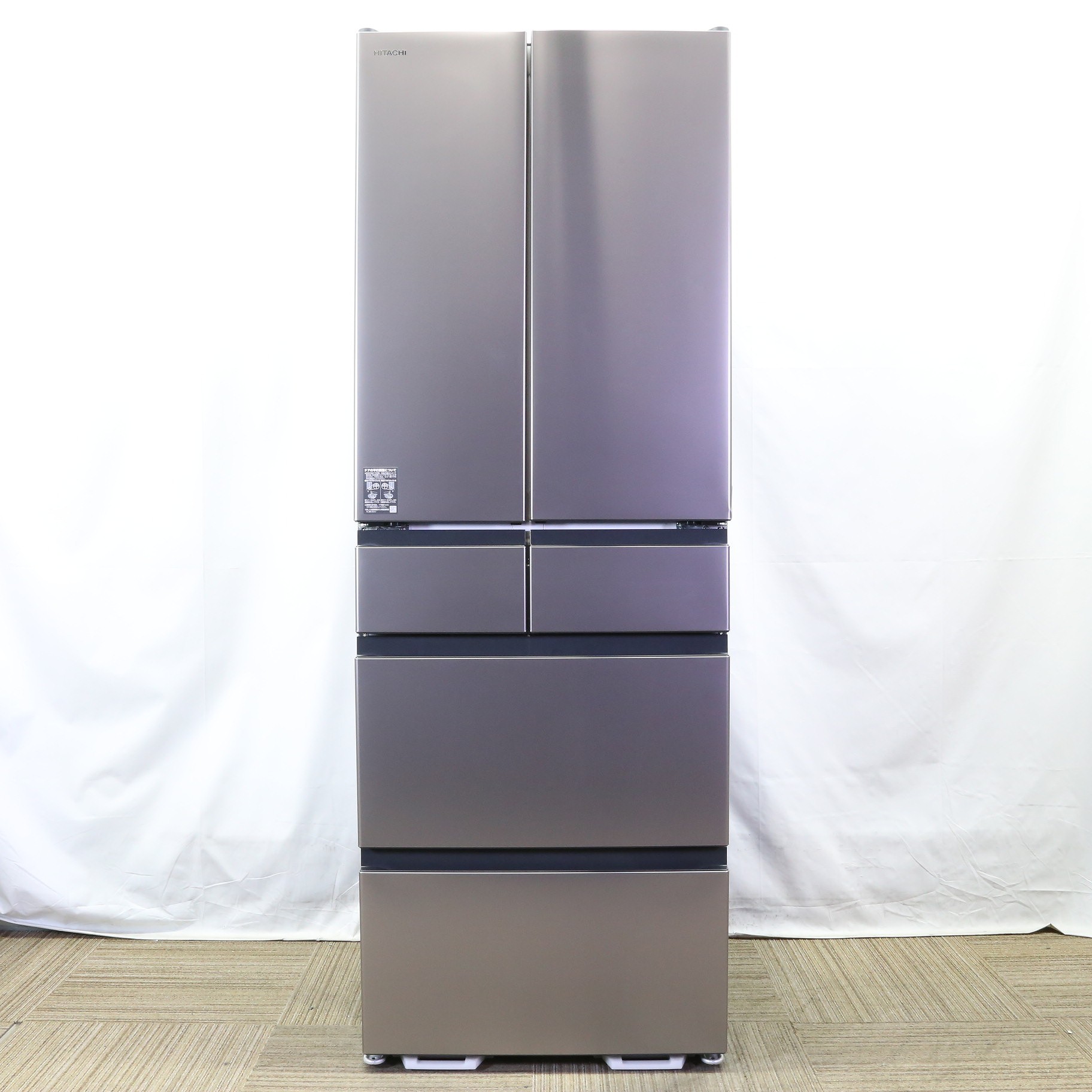 特選品／大型冷蔵庫配置品／HITACHI日立6ドア 観音開きタイプ 478L 格安 - 冷蔵庫・冷凍庫