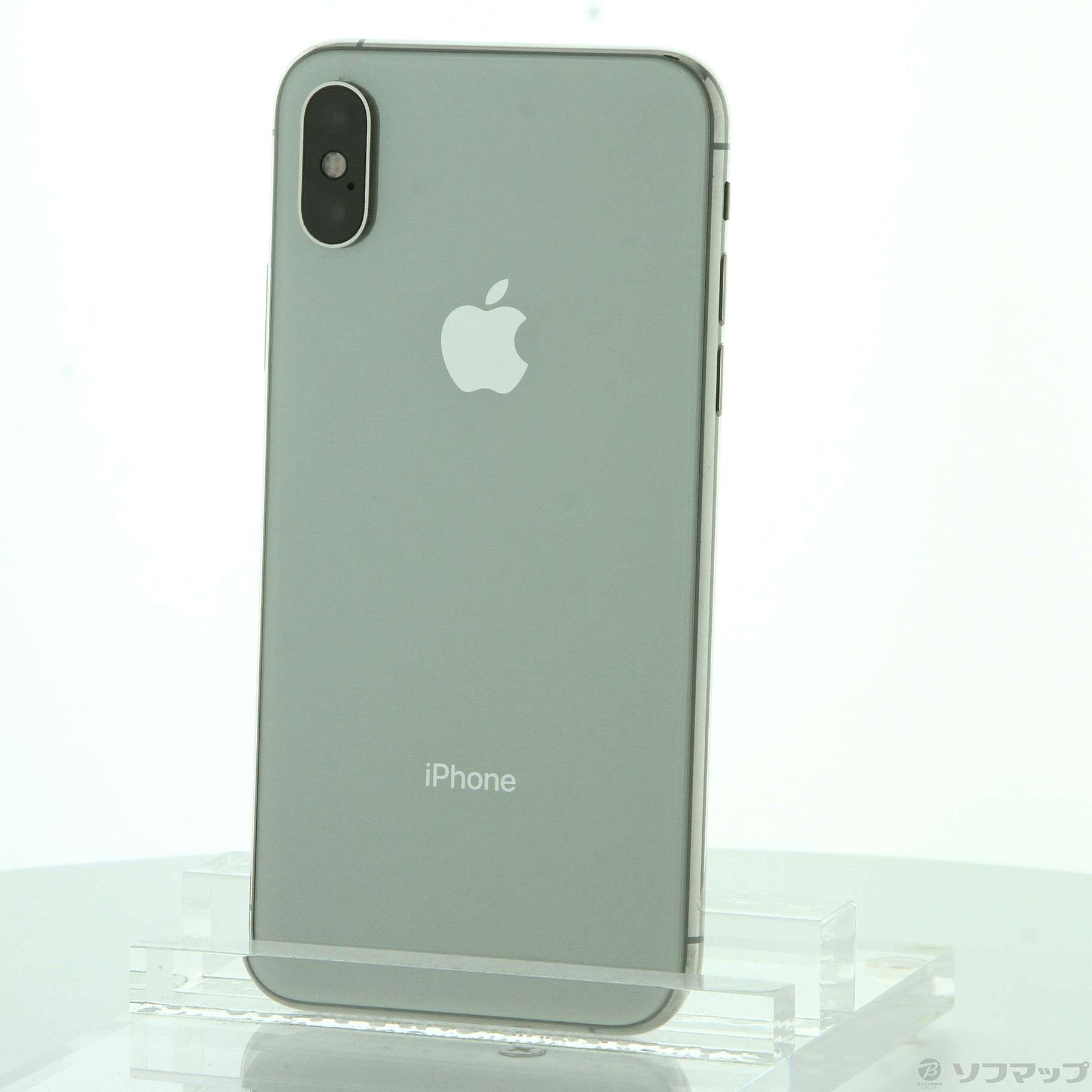 【お買得品】Apple iPhoneXS 256GB シルバーMTE12J/A フィルム付き スマートフォン本体