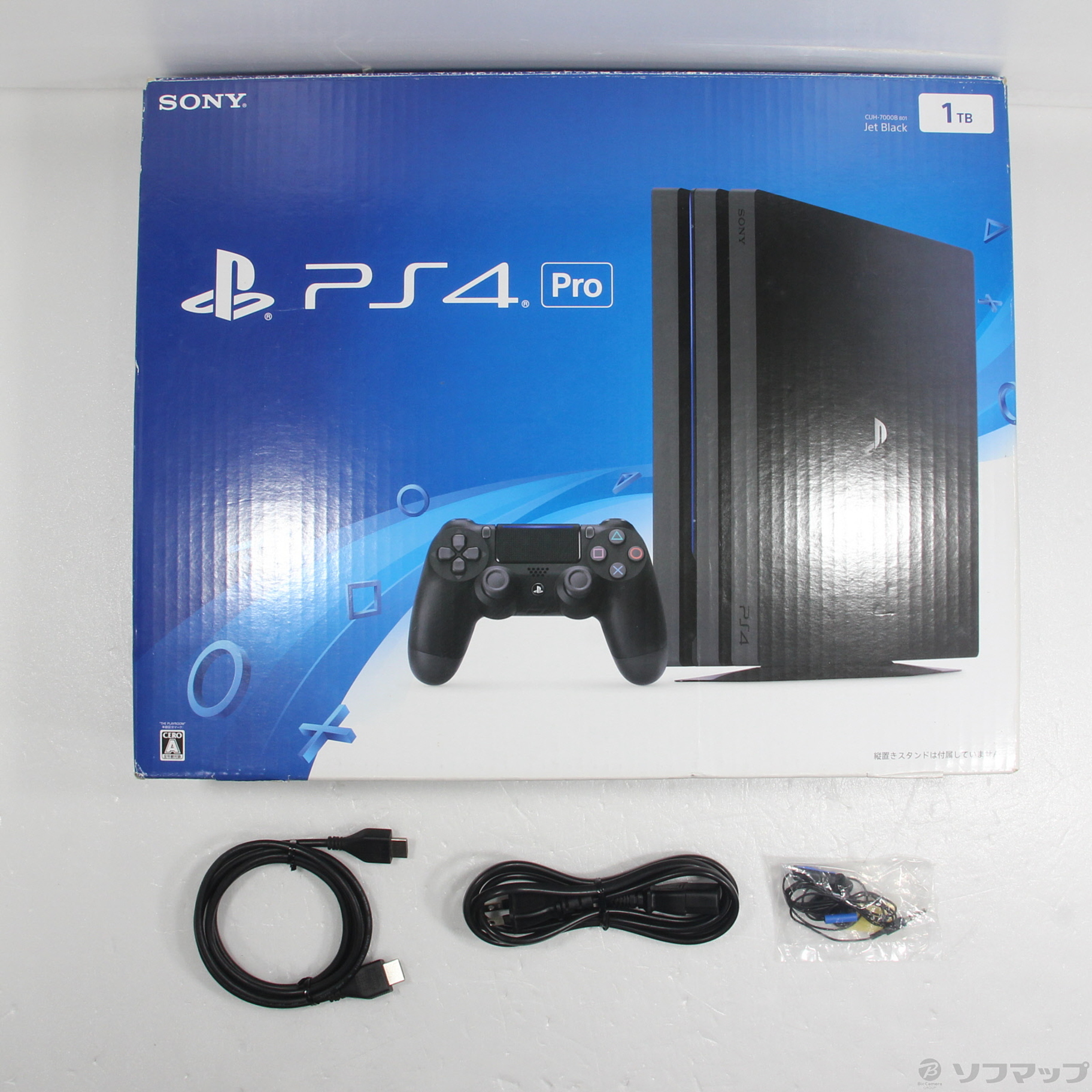 SONY プレイステーション4 Pro PS4 Pro本体 1TB CUH-7000BB01 ジェット ...