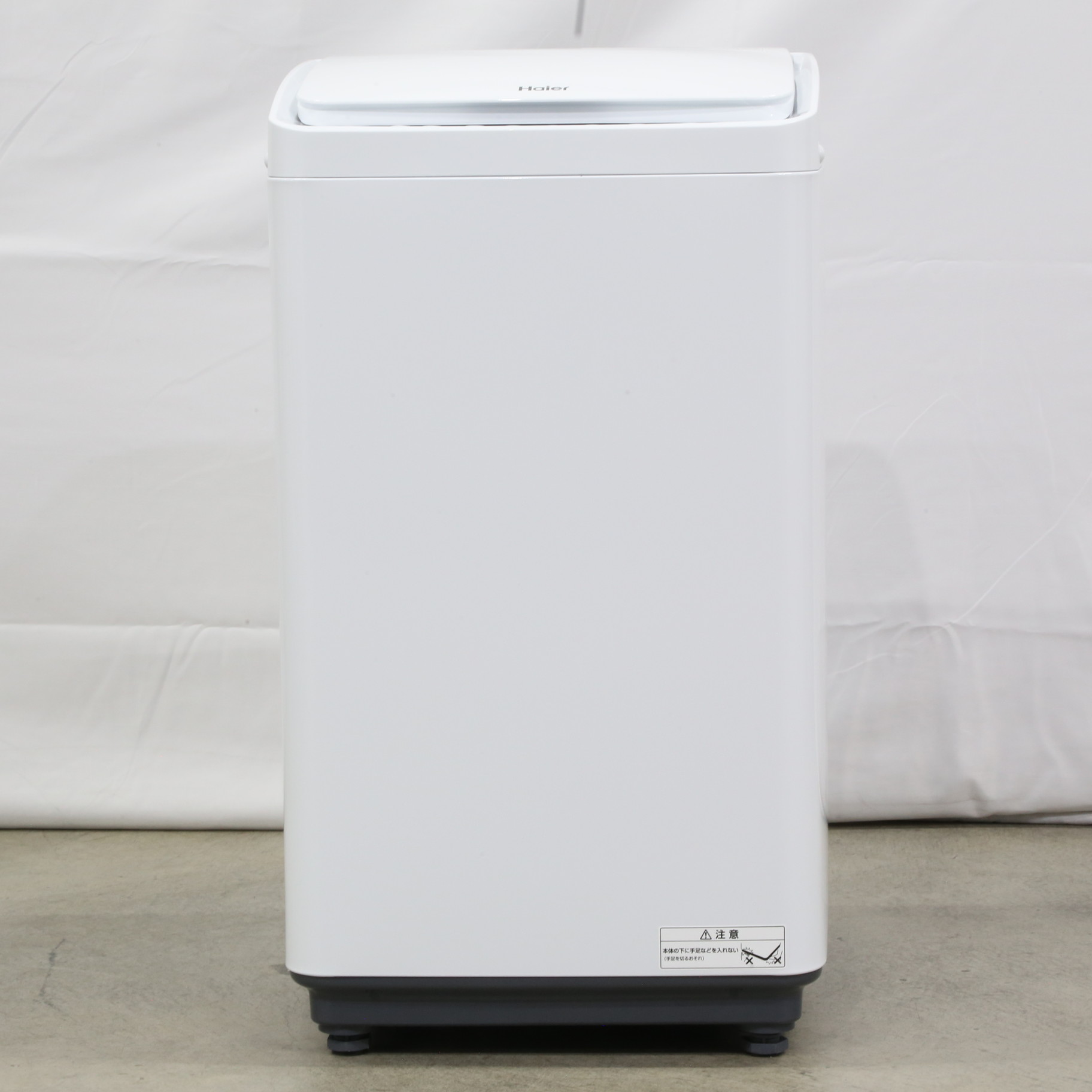 〔展示品〕 全自動洗濯機 ホワイト JW-C33B(W) ［洗濯3.3kg ／簡易乾燥(送風機能) ／上開き］