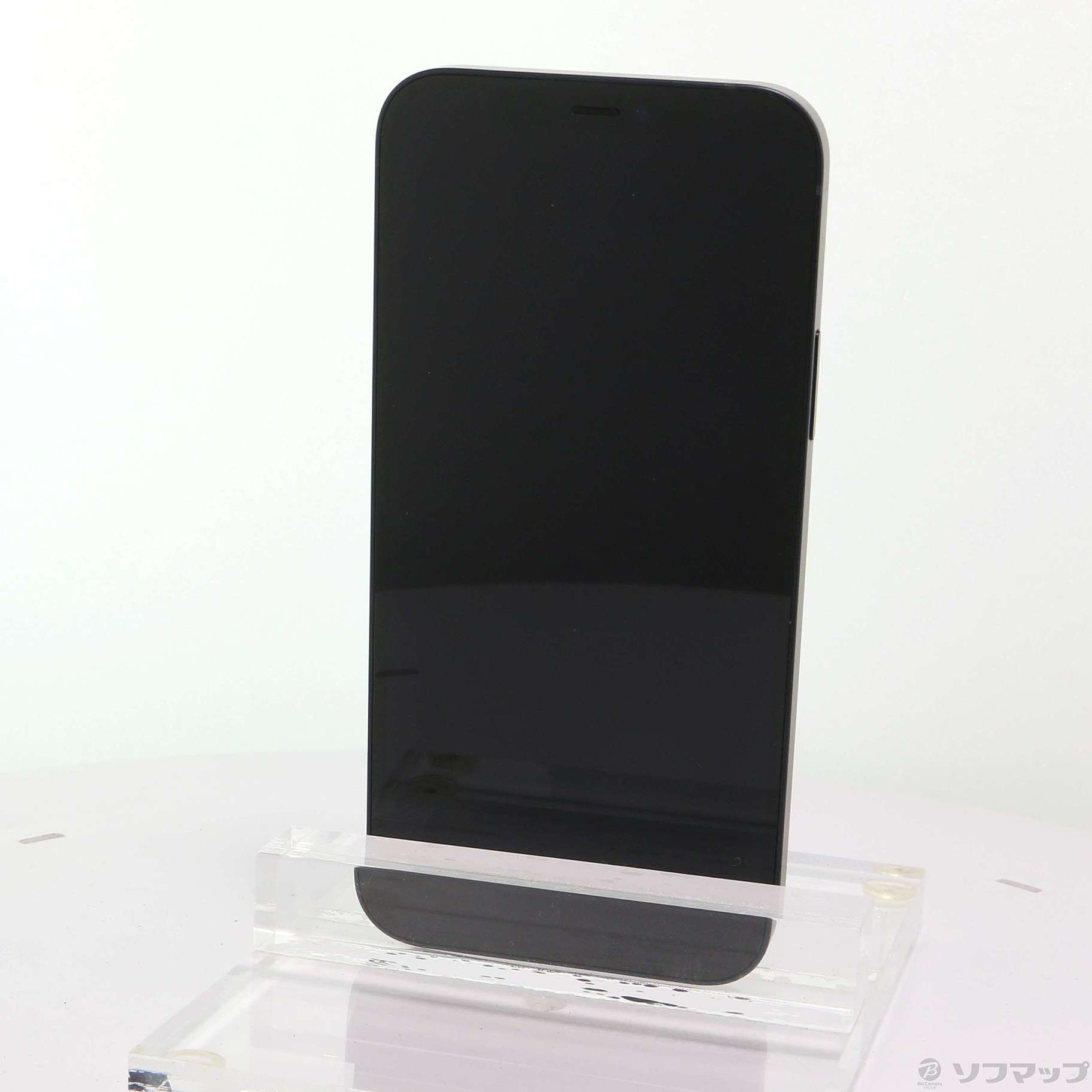 中古】iPhone12 64GB ブラック MGHN3J／A SIMフリー [2133054237295