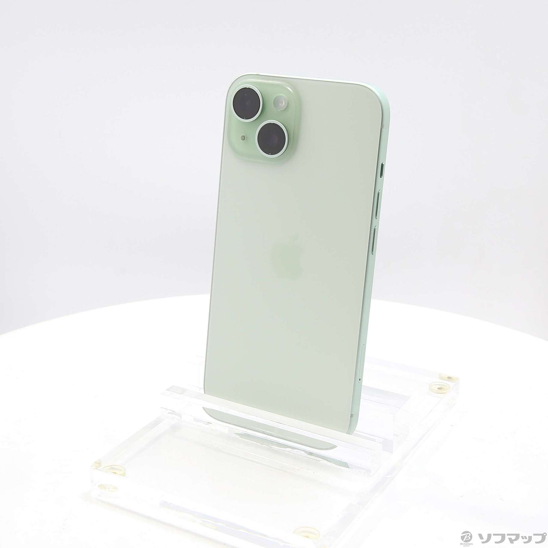 中古】iPhone15 128GB グリーン MTMM3J／A SIMフリー [2133054238919