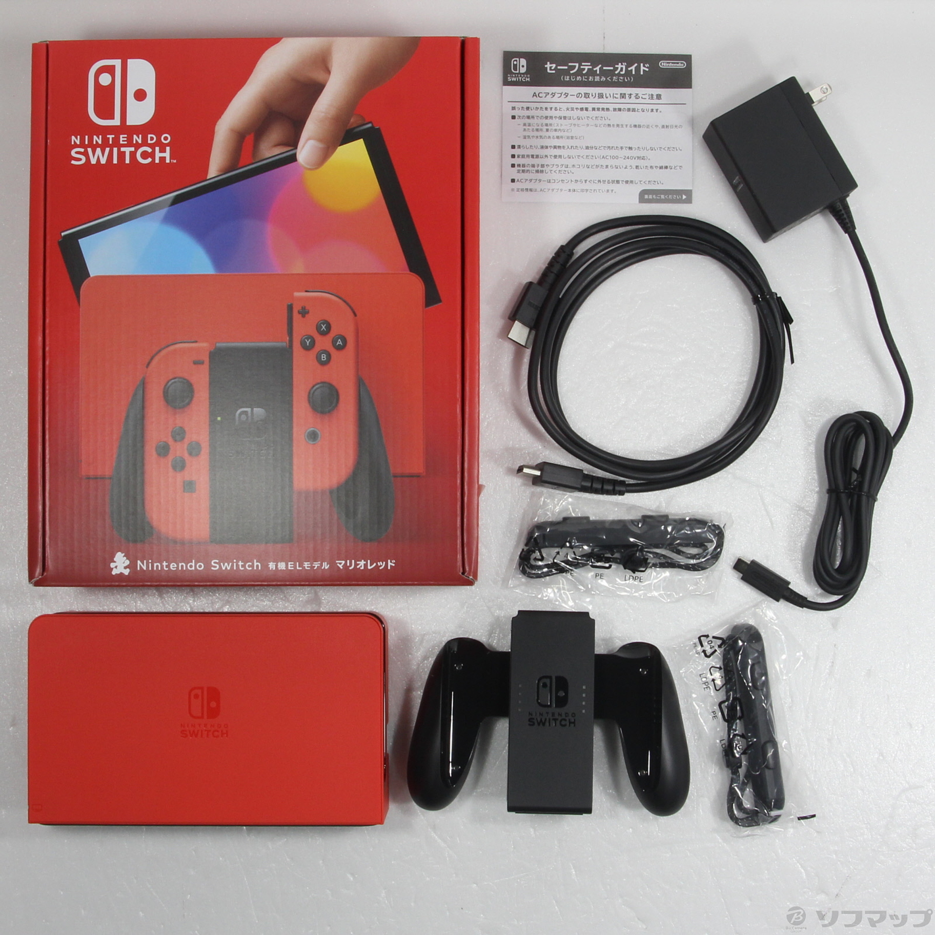 ご予約品 ニンテンドースイッチ 有機EL マリオレッド 新品未使用