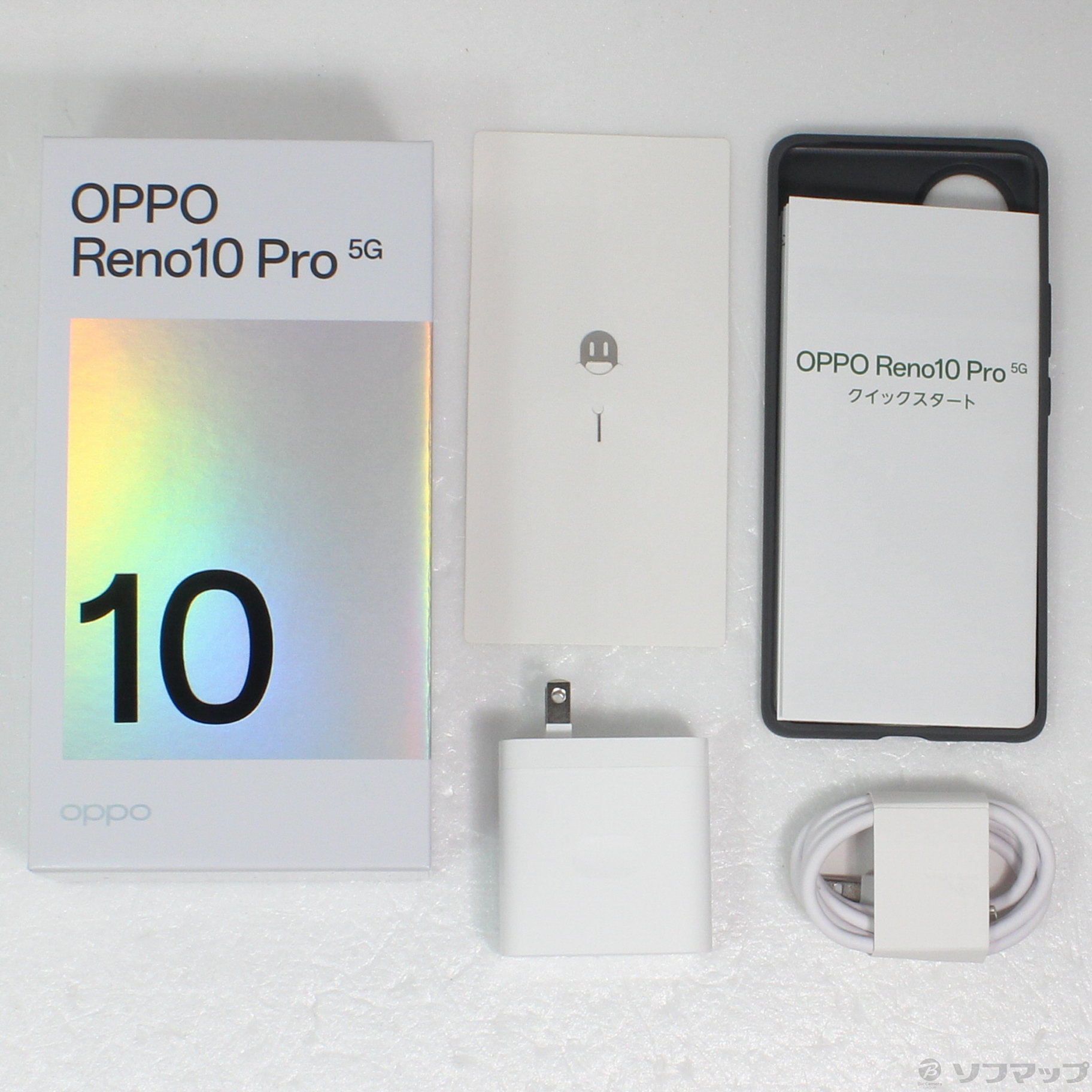 中古】OPPO Reno10 Pro 5G 256GB シルバーグレー SBOPRENO10P SoftBank ...