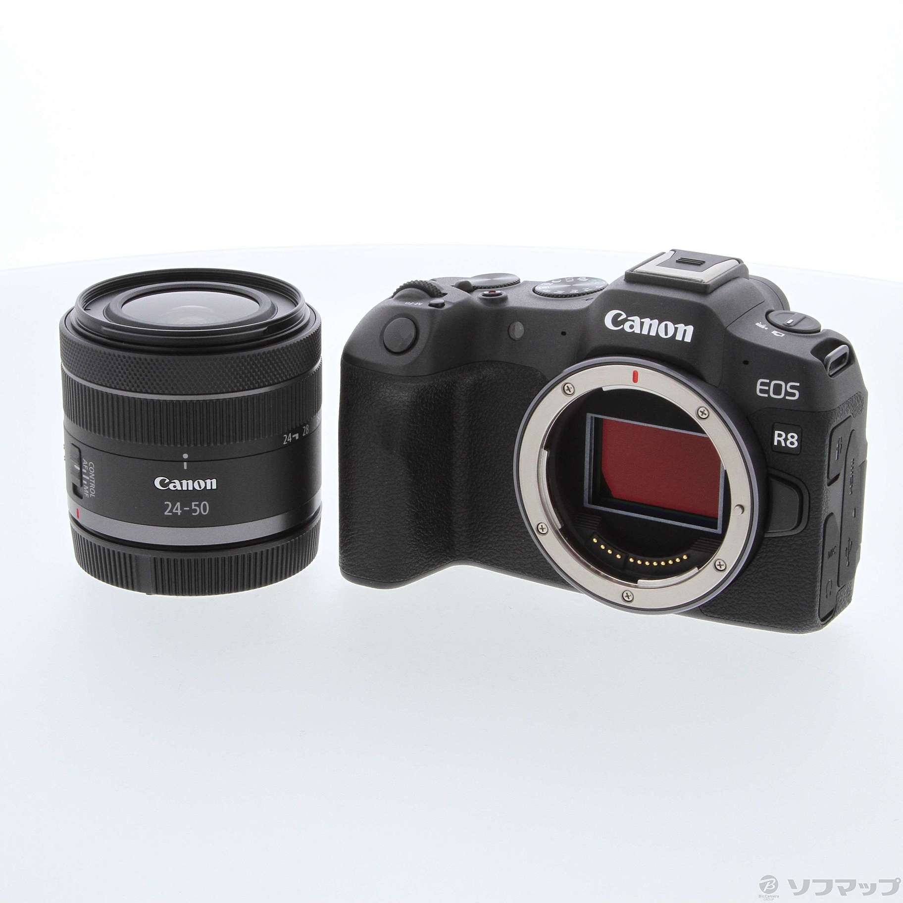 中古】セール対象品 EOS R8 RF24-50 IS STM レンズキット