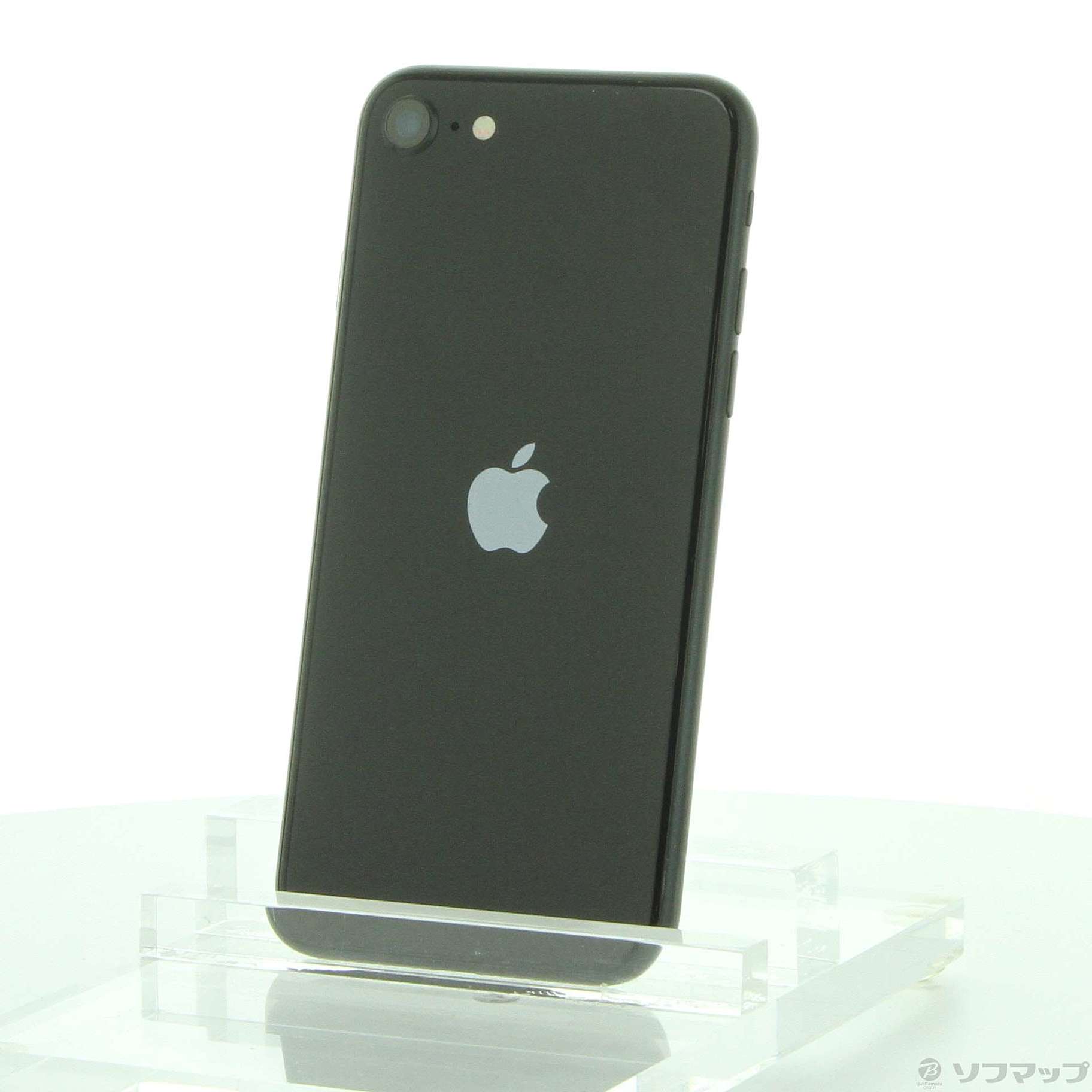 中古】iPhone SE 第3世代 128GB ミッドナイト MMYF3J／A SIMフリー 