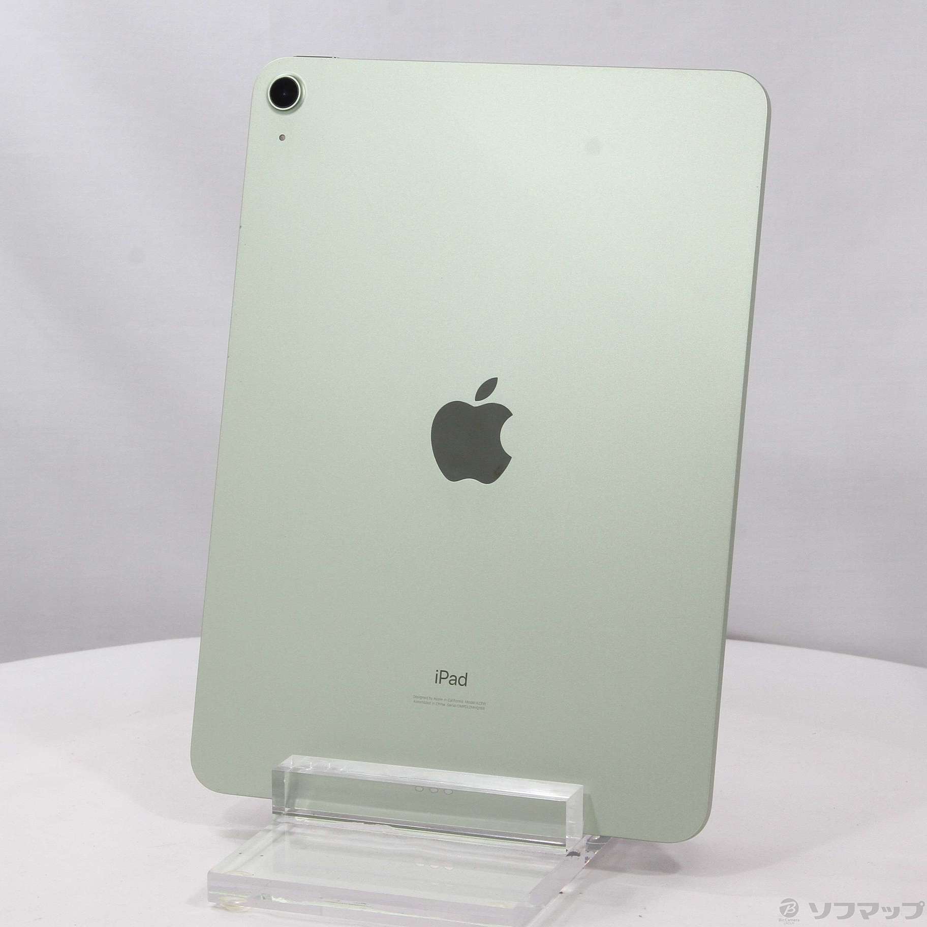 中古】iPad Air 第4世代 64GB グリーン MYFR2J／A Wi-Fi ［10.9インチ 