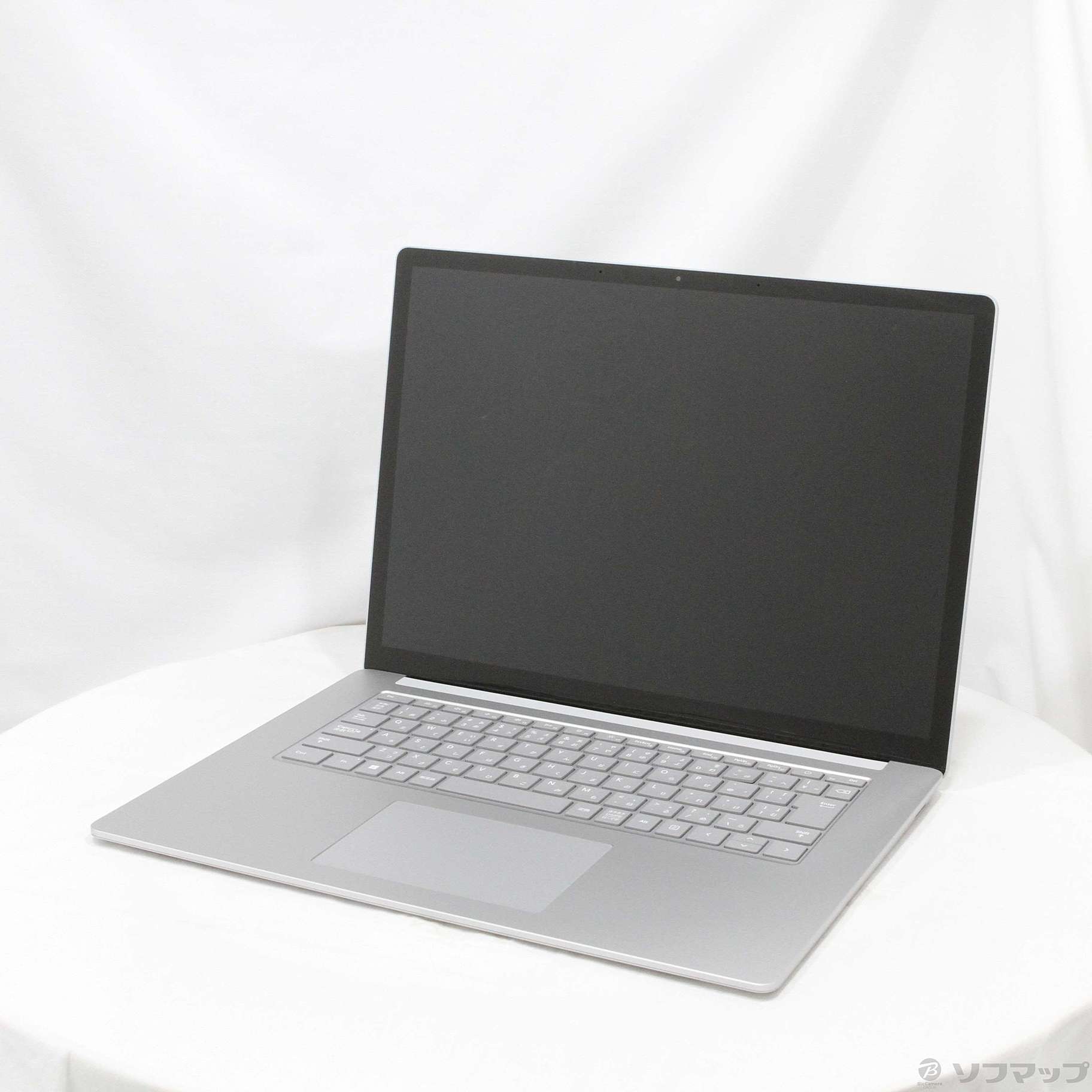 (中古)Microsoft (展示品) Surface Laptop 5 (Core i7/8GB/SSD256GB) RBY-00020 プラチナ(377-ud)