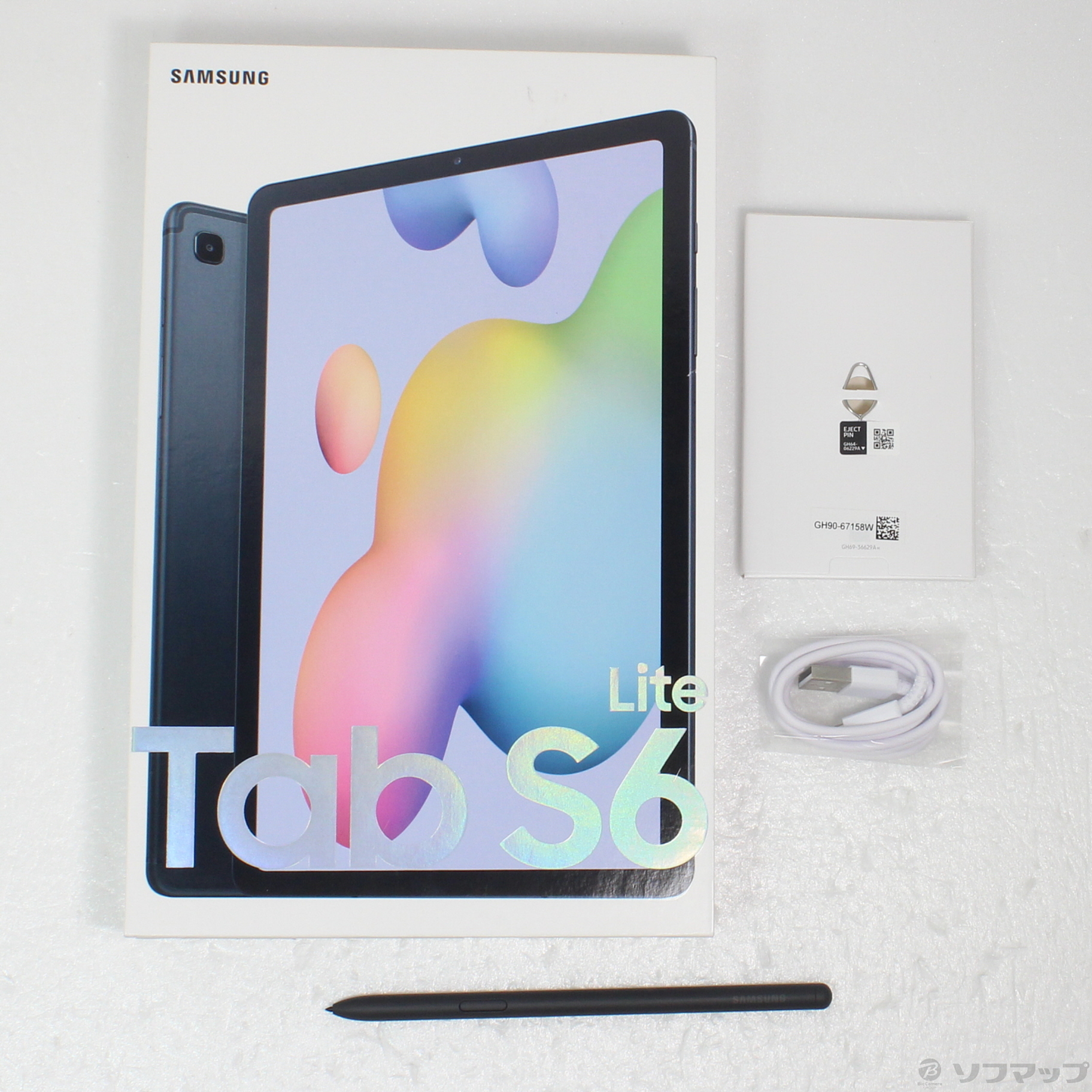 中古】Galaxy Tab S6 Lite 64GB グレー SMP613 Wi-Fi ［10.4インチ液晶 ...