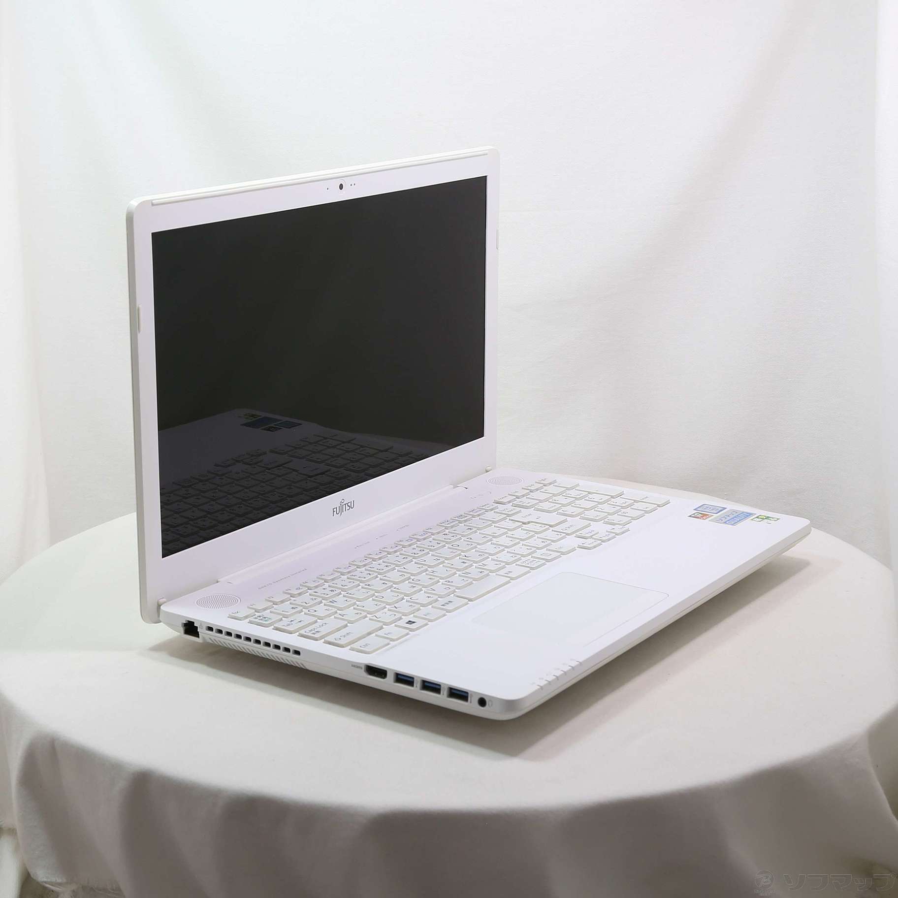 中古】格安安心パソコン LIFEBOOK AH50／A3 FMVA50A3WP プレミアムホワイト 〔Windows 10〕  ［Core-i7-6700HQ (2.6GHz)／4GB／HDD1TB／15.6インチワイド］ [2133054279974] -  リコレ！|ビックカメラグループ ソフマップの中古通販サイト