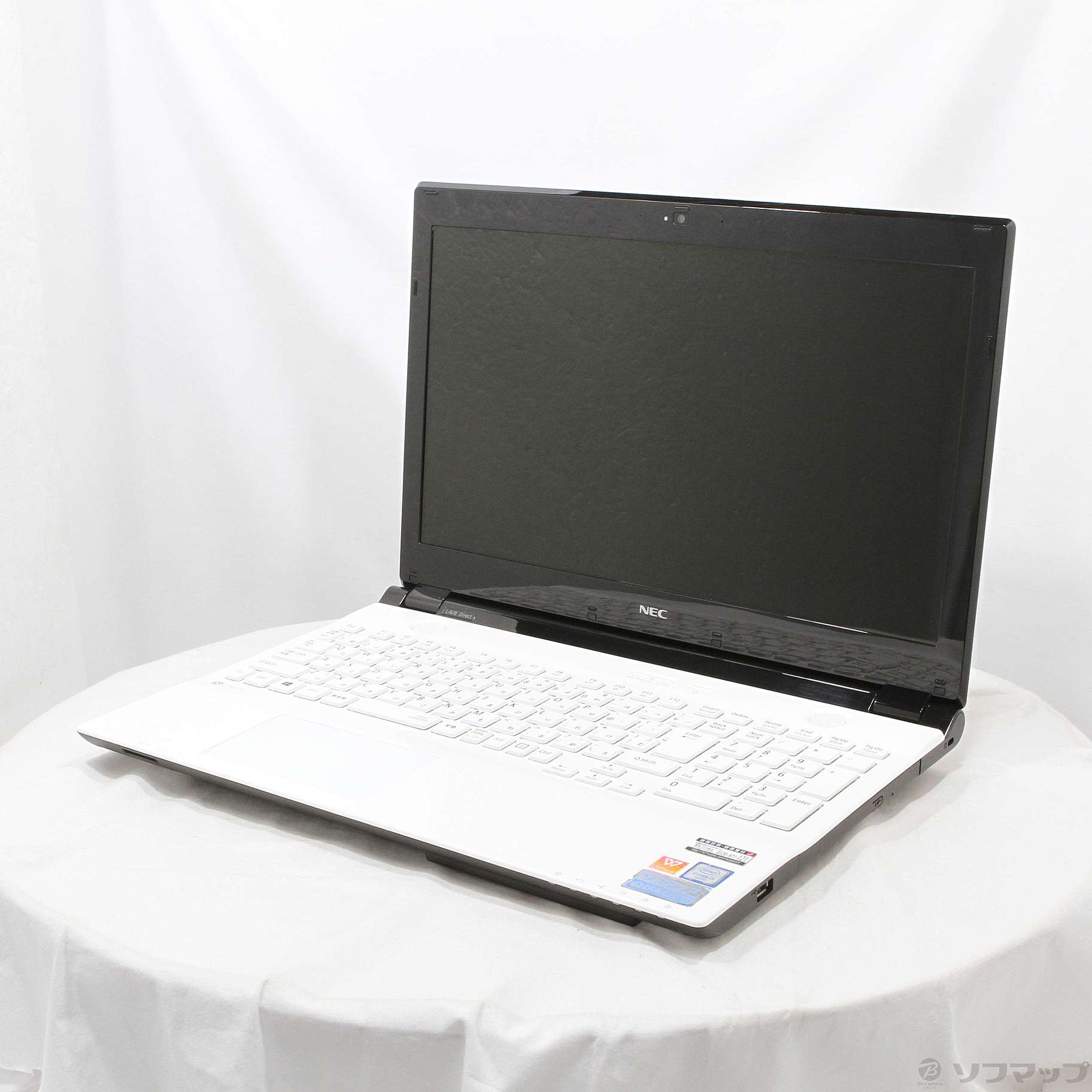 中古】格安安心パソコン LAVIE Direct NS PC-GN234FSA8 〔Windows 10〕 ［Core-i5-6200U  (2.3GHz)／8GB／HDD500GB／15.6インチワイド］ [2133054279998] - リコレ！|ビックカメラグループ  ソフマップの中古通販サイト