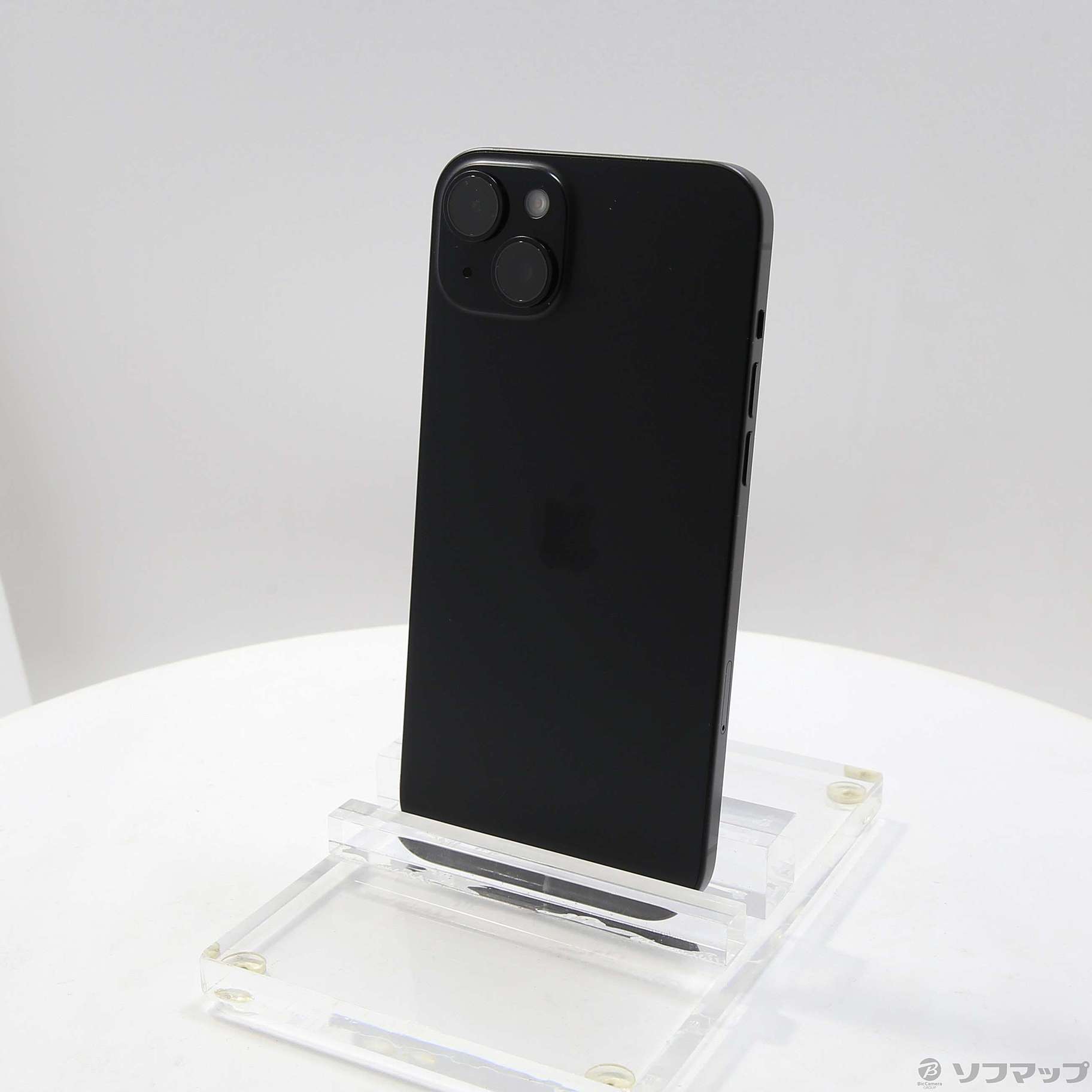 中古】iPhone15 Plus 128GB ブラック MU083J／A SIMフリー