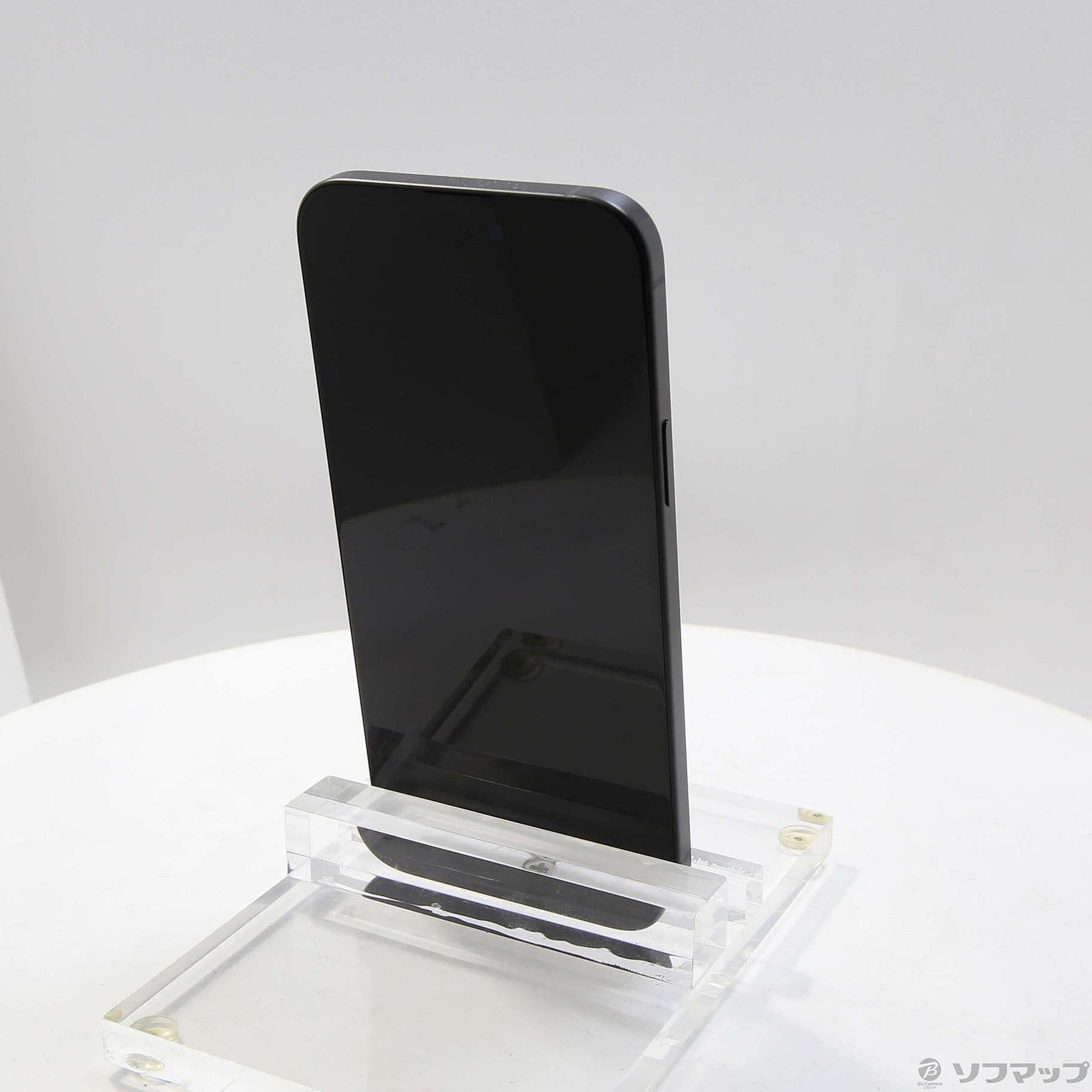 中古】iPhone15 Plus 128GB ブラック MU083J／A SIMフリー