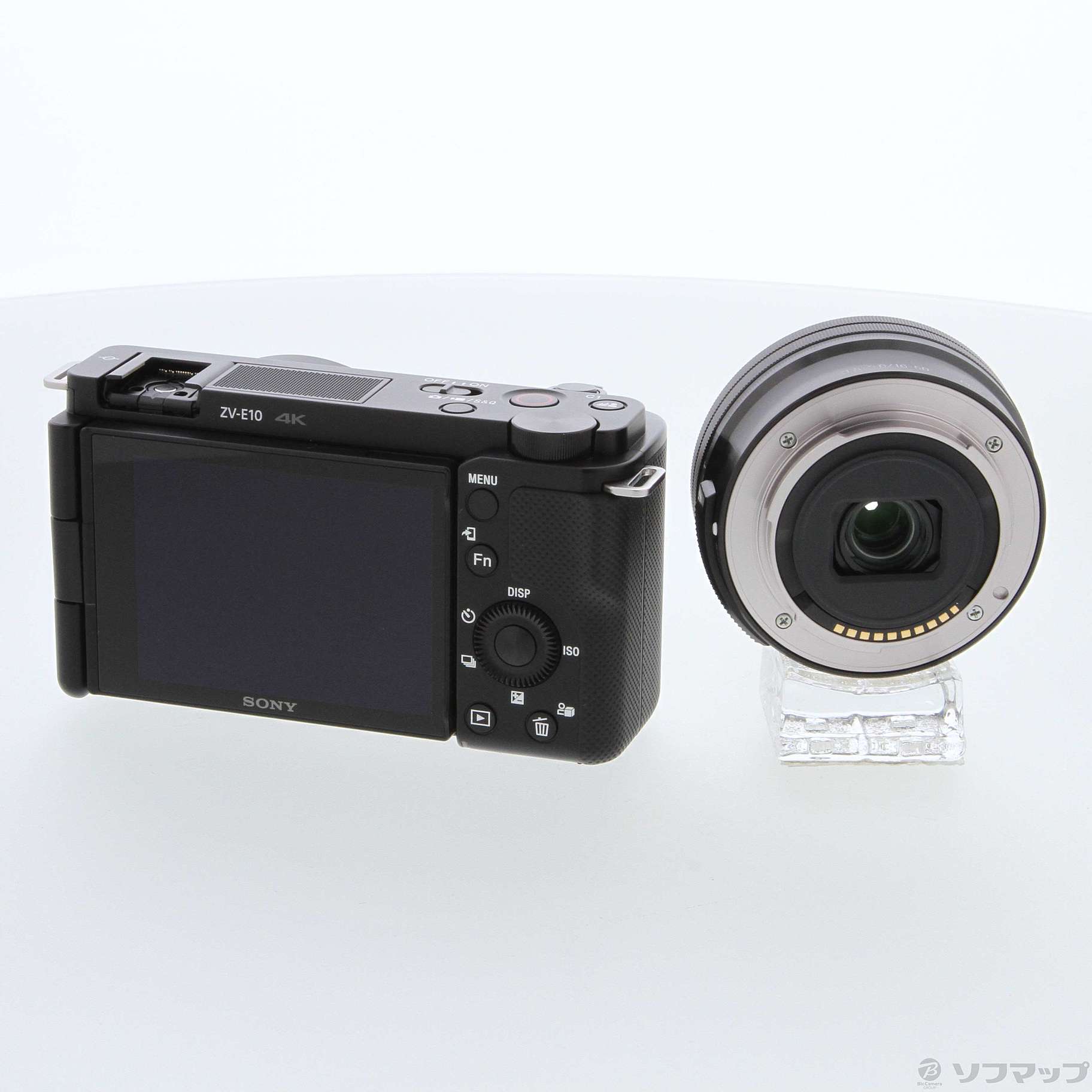 中古】VLOGCAM ZV-E10L パワーズームレンズキット ブラック 