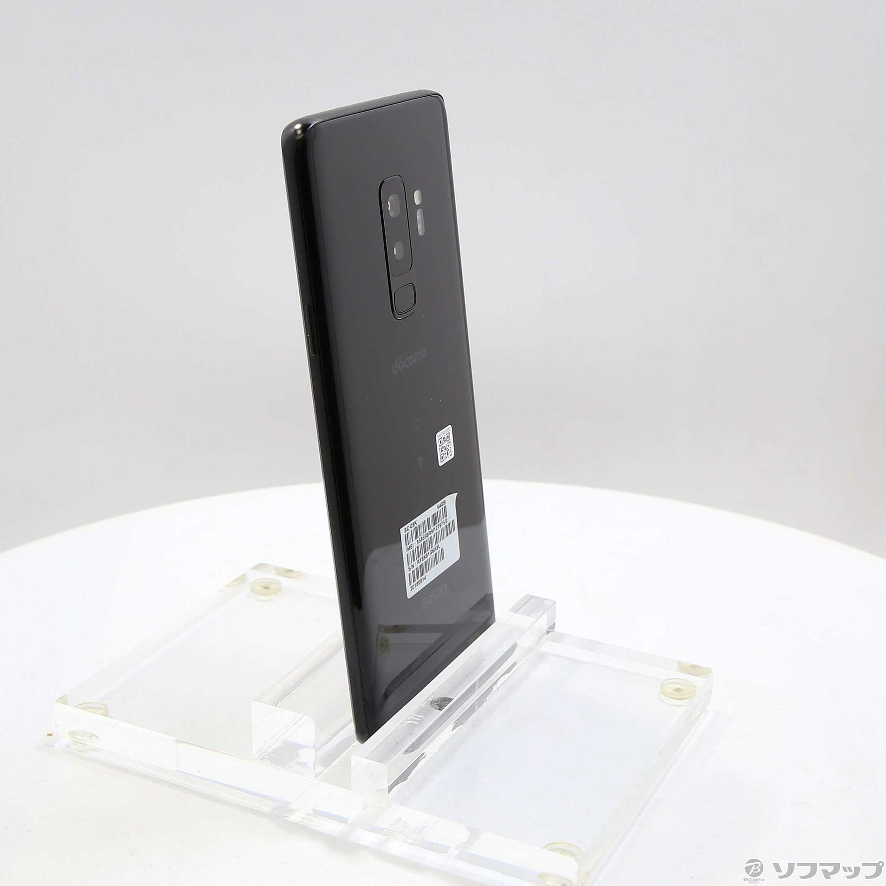 中古】GALAXY S9+ 64GB ミッドナイトブラック SC-03K docomoロック解除