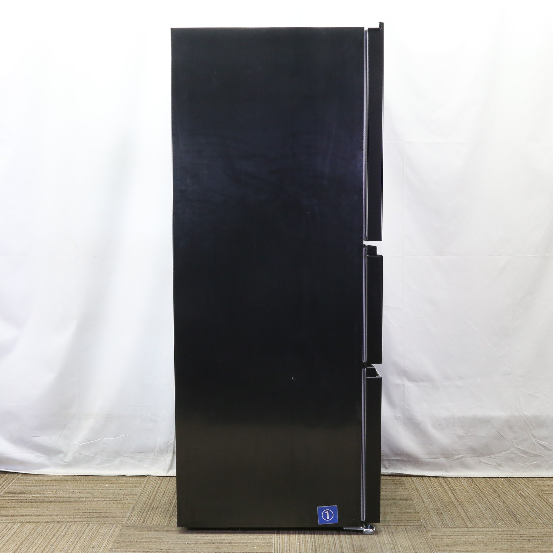 中古】〔展示品〕 冷蔵庫 SLIMORE（スリモア） チャコールブラック JR 