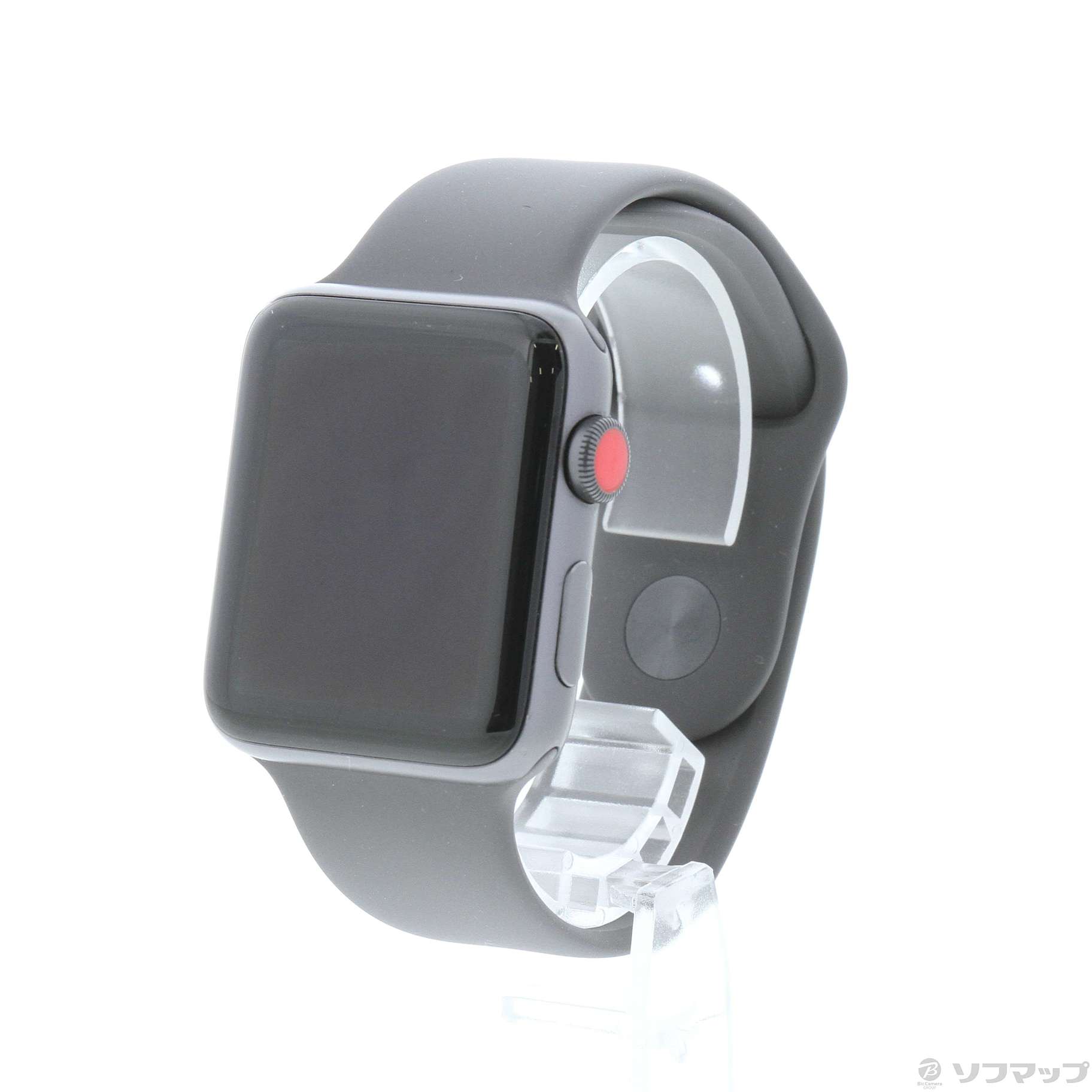 中古】Apple Watch Series 3 GPS + Cellular 42mm スペースグレイ 