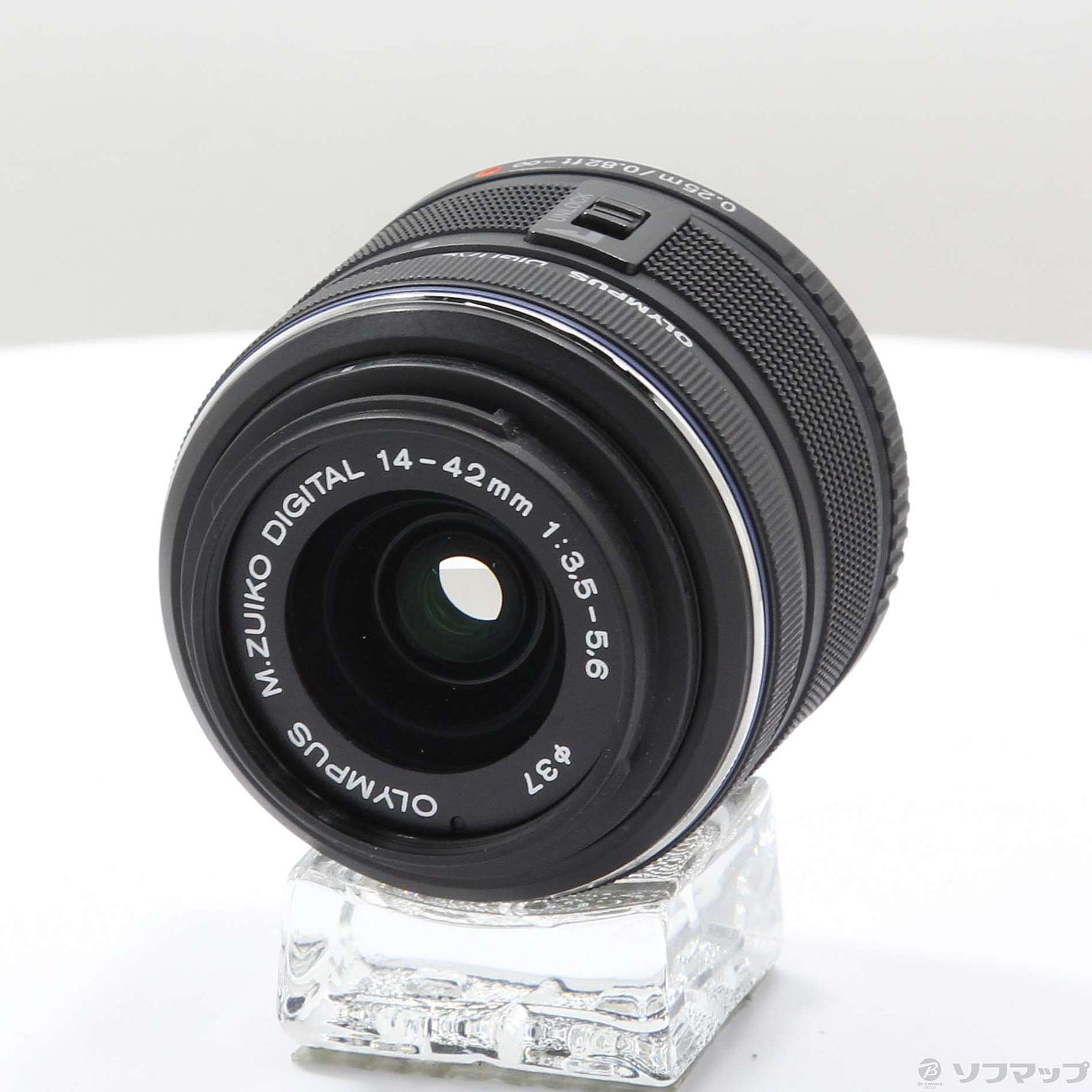 中古】M.ZUIKO DIGITAL 14-42mm F3.5-5.6II R(レンズ／ブラック