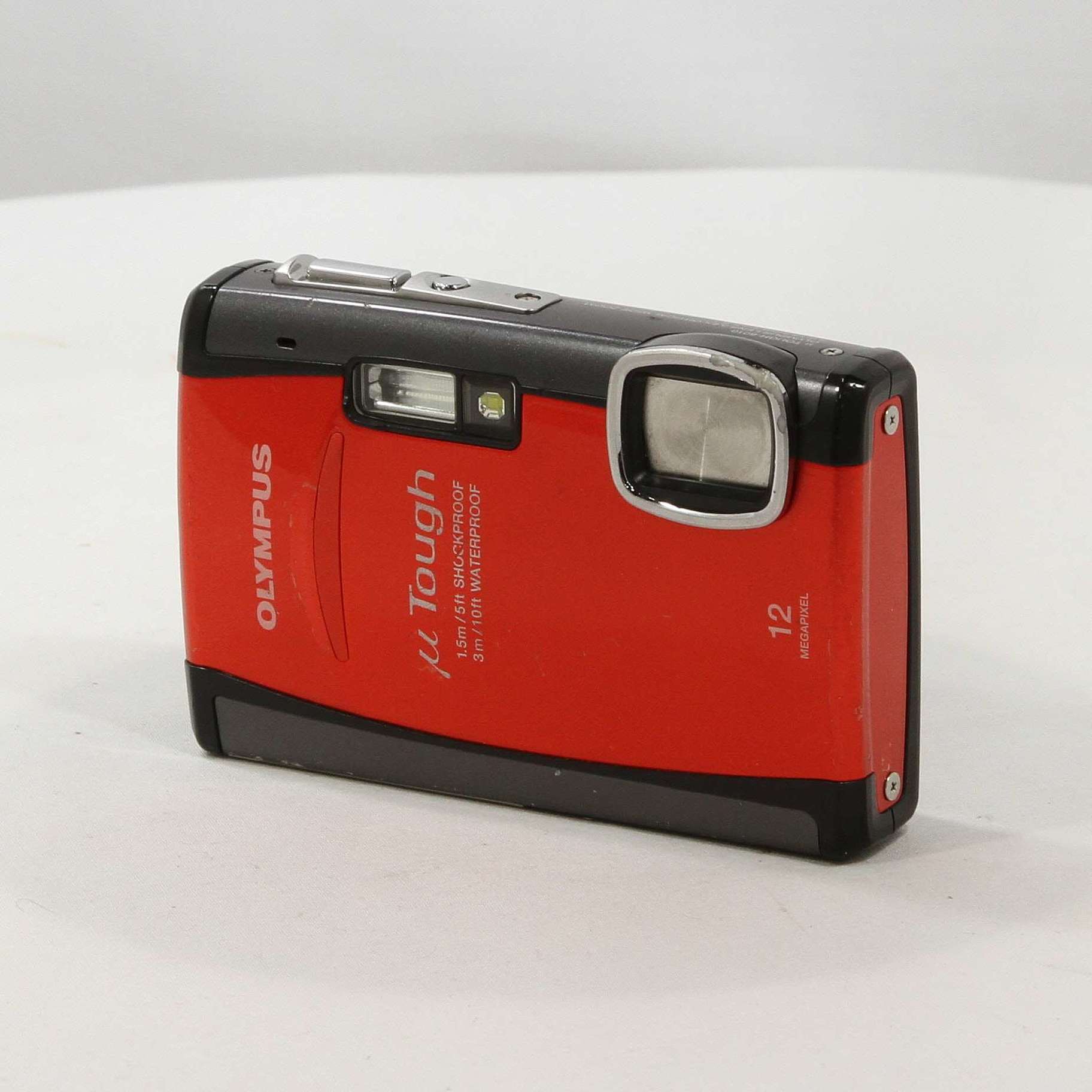 【中古】μTOUGH6010 RD (1200万画素／3.6倍／防水／レッド) [2133054316556] リコレ！ビックカメラ