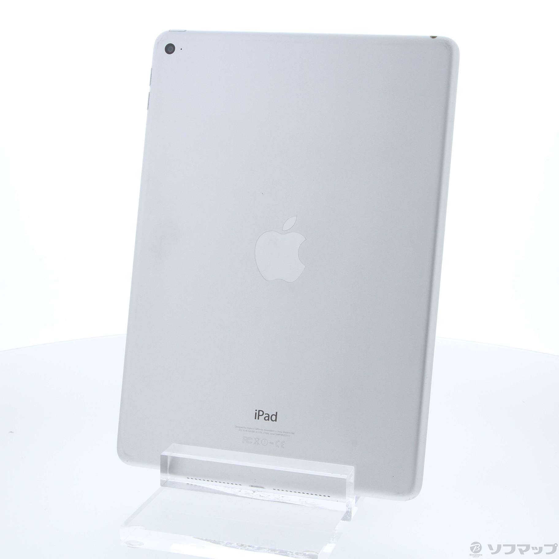 中古】iPad Air 2 64GB シルバー MGKM2J／A Wi-Fi [2133054319649