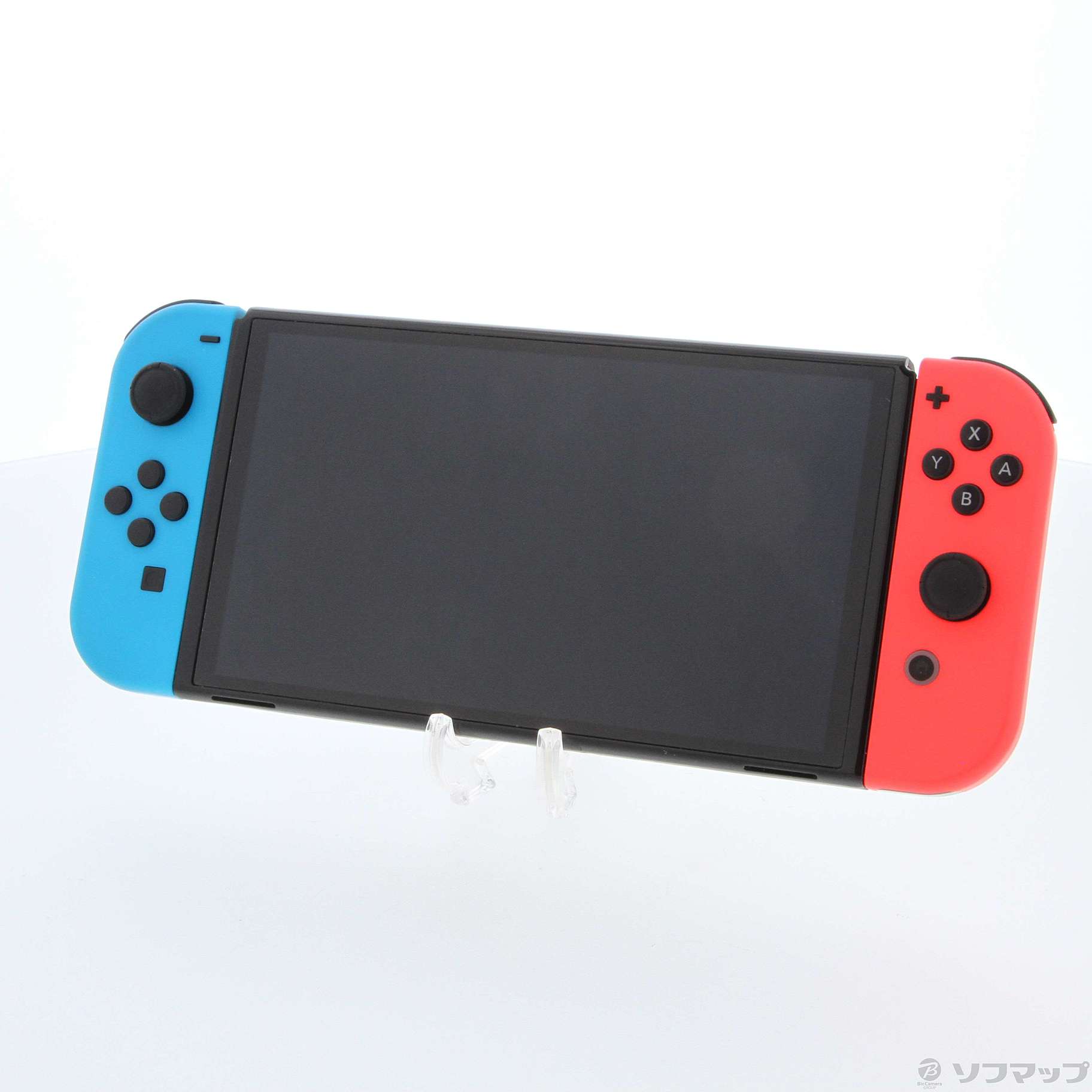 中古品〕 Nintendo Switch 有機ELモデル Joy-Con(L) ネオンブルー／(R 