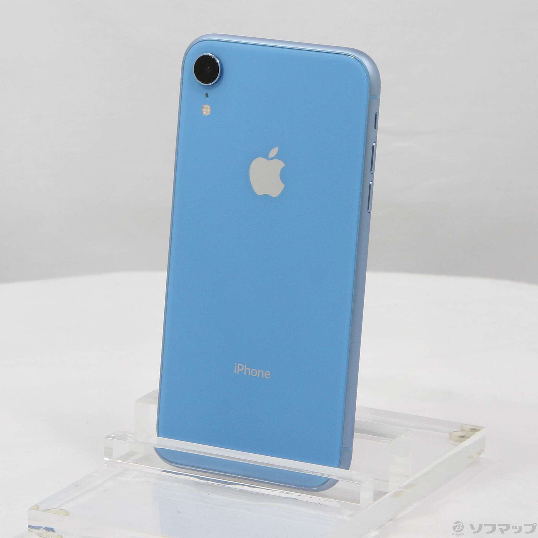 (中古)Apple iPhoneXR 64GB ブルー MT0E2J/A SoftBank(371-ud)