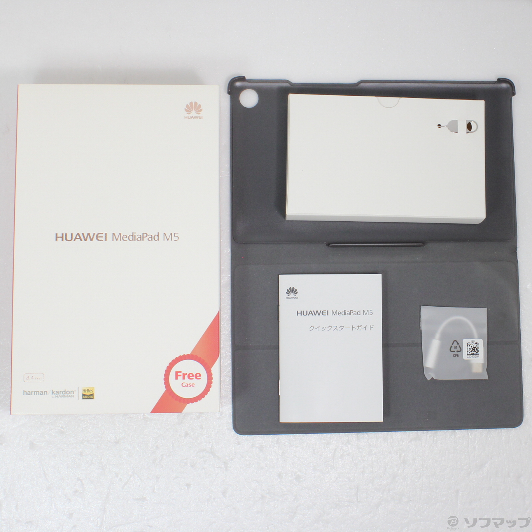 中古品〕 MediaPad M5 32GB スペースグレイ SHT-W09 Wi-Fi｜の通販は