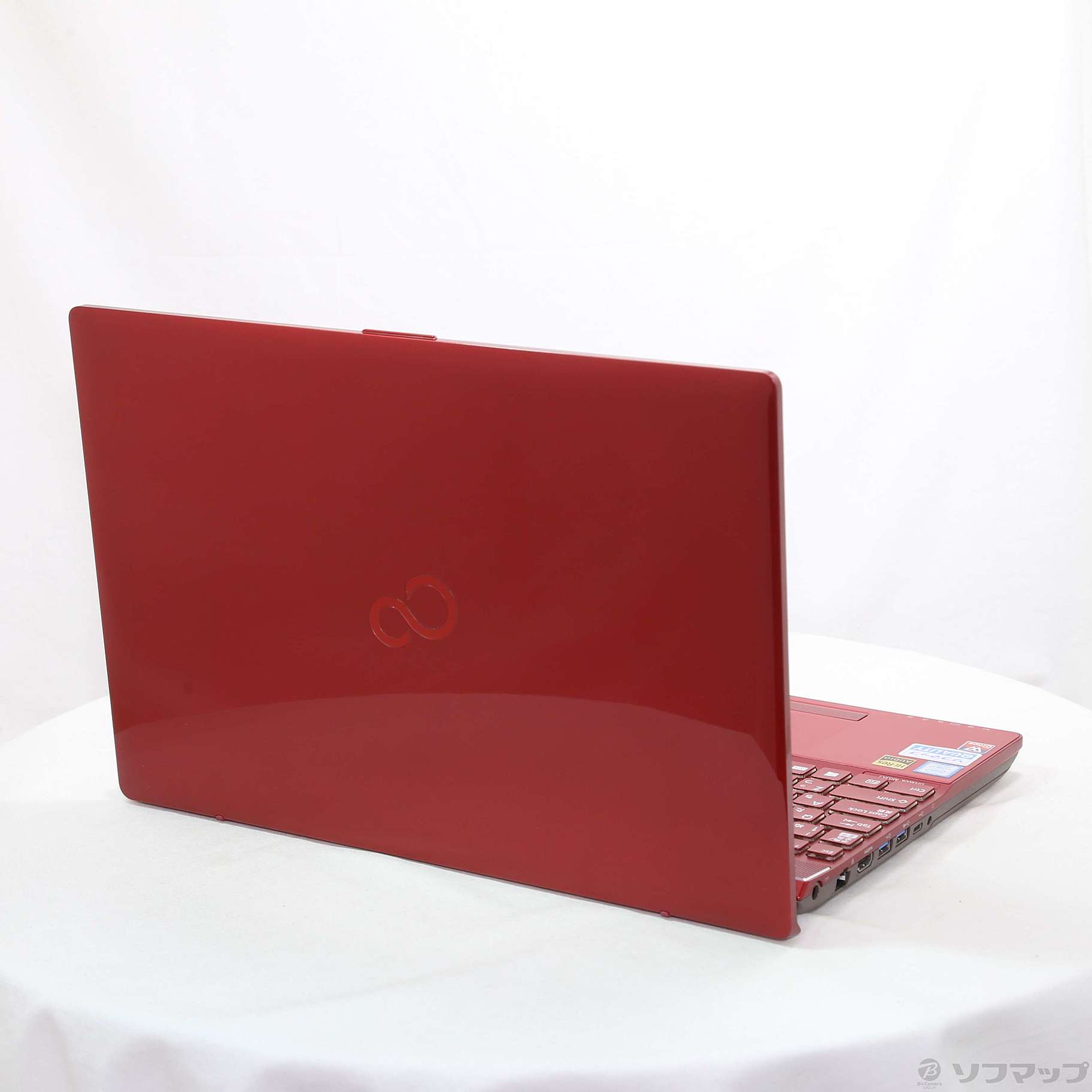 中古】LIFEBOOK AH53／C2 FMVA53C2R ガーネットレッド 〔Windows 10 ...