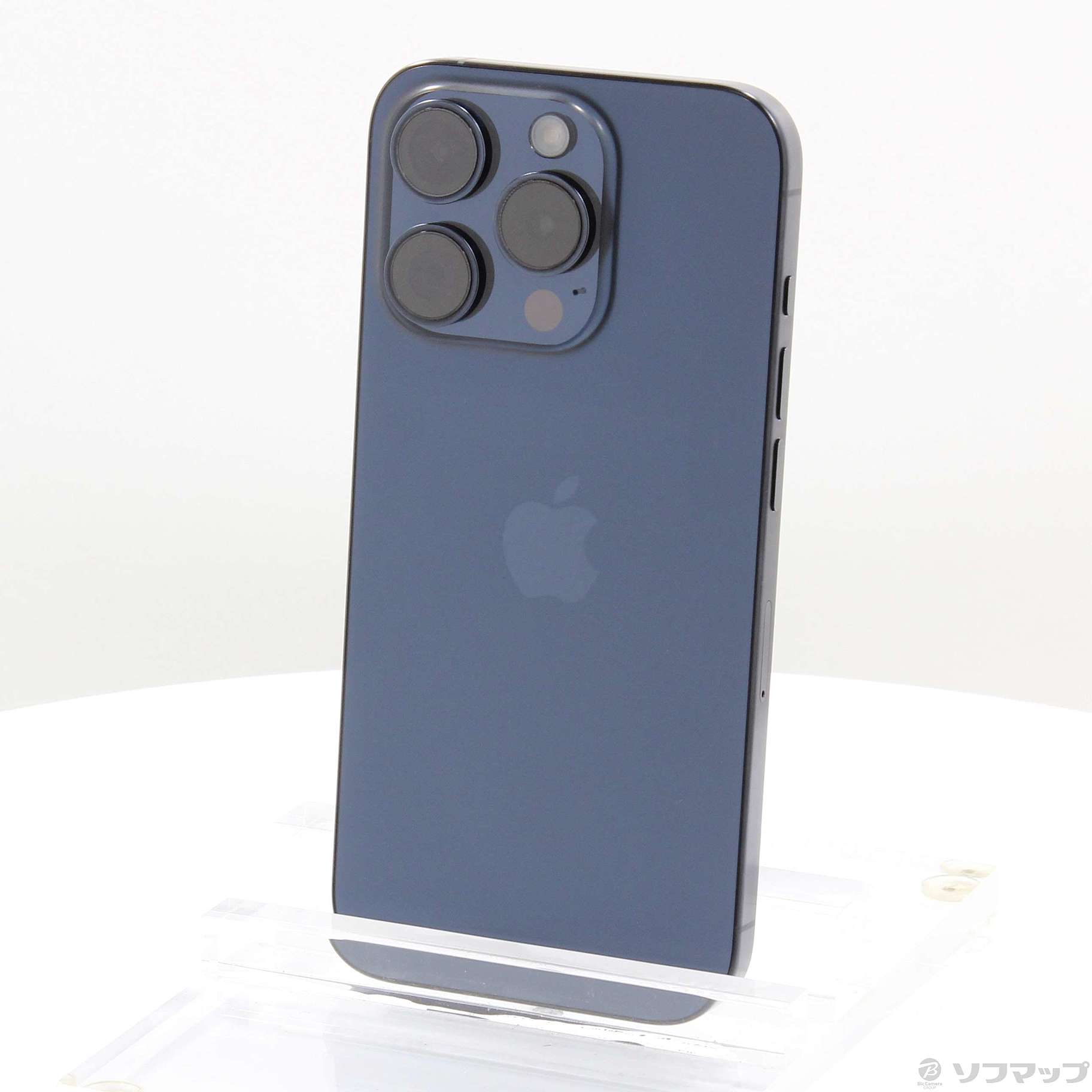 中古】iPhone15 Pro 128GB ブルーチタニウム MTUA3J／A SIMフリー [2133054355937] -  リコレ！|ビックカメラグループ ソフマップの中古通販サイト