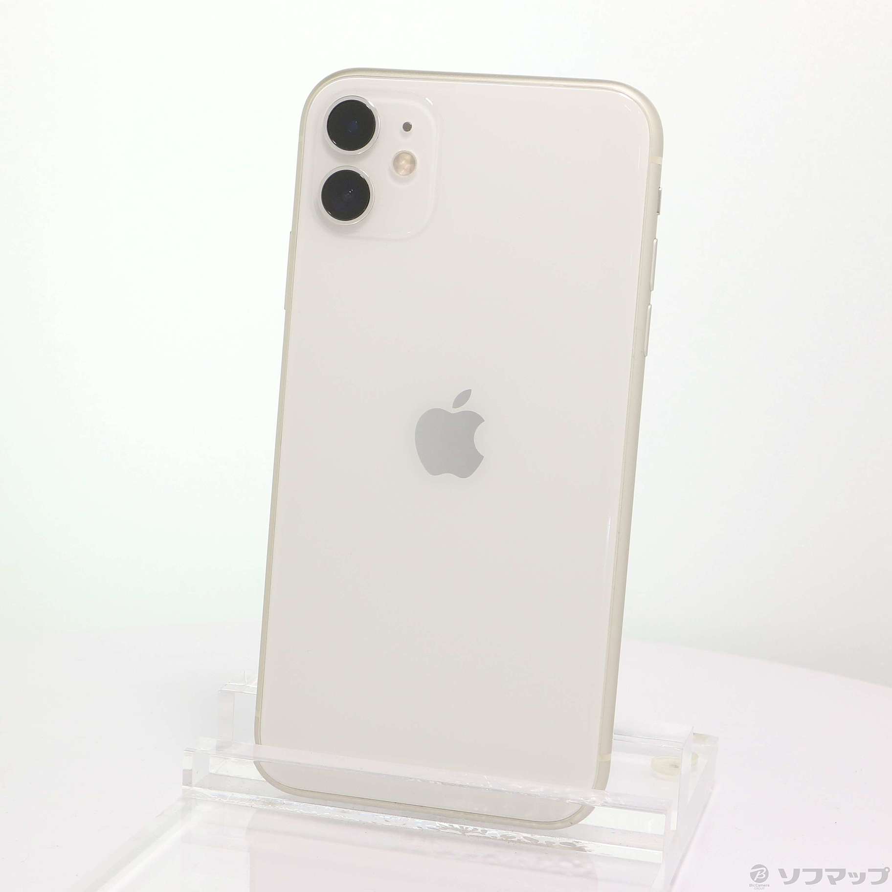 (中古)Apple iPhone11 128GB ホワイト MHDJ3J/A SIMフリー(262-ud)